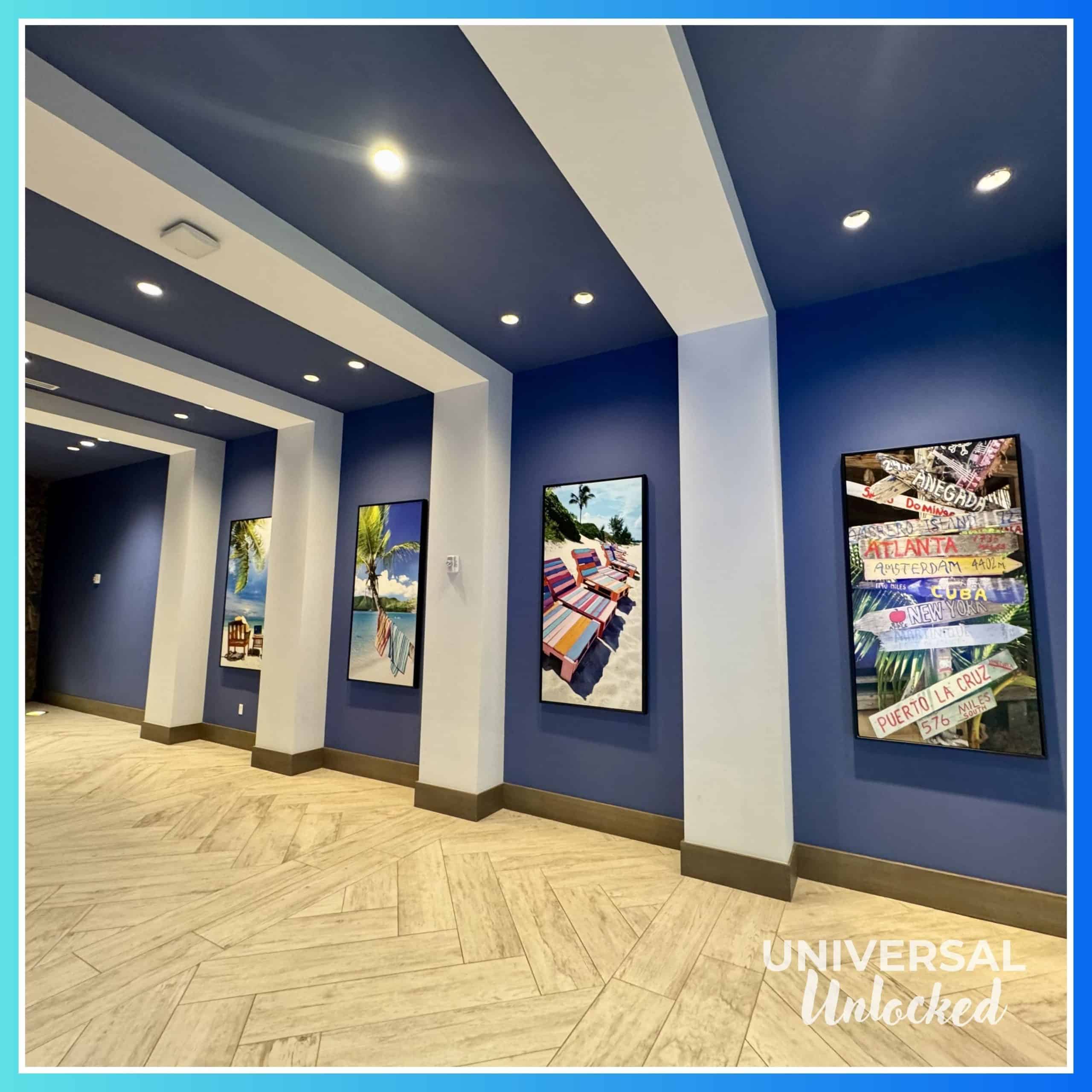 Decor at Sapphire Falls Resort