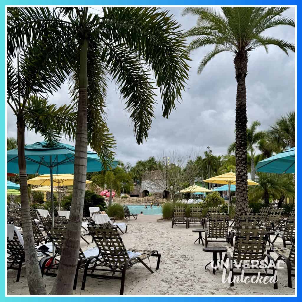 Poolside at Sapphire Falls Resort