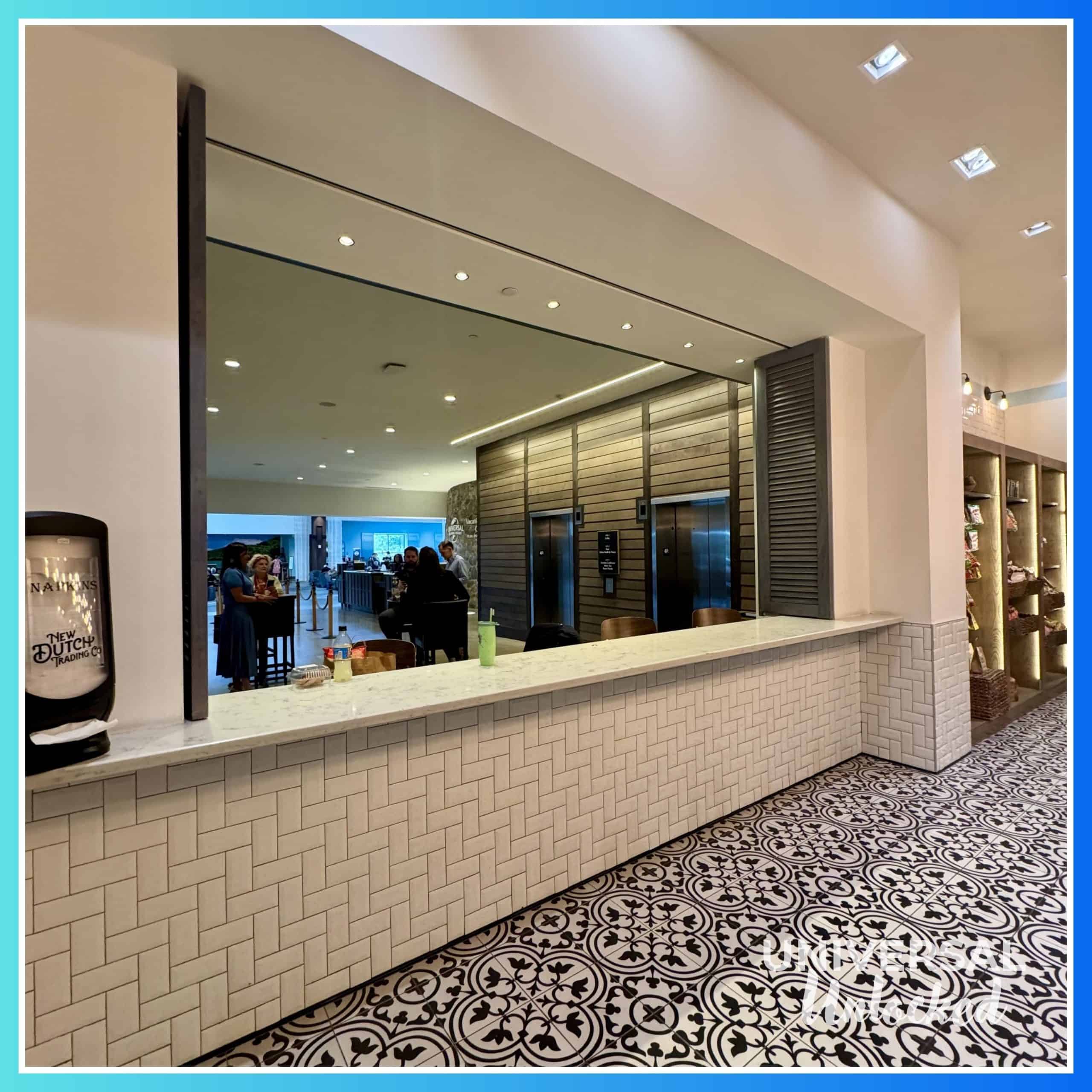 New Dutch Trading Co. grab and go market and coffee shop at Sapphire Falls Resort