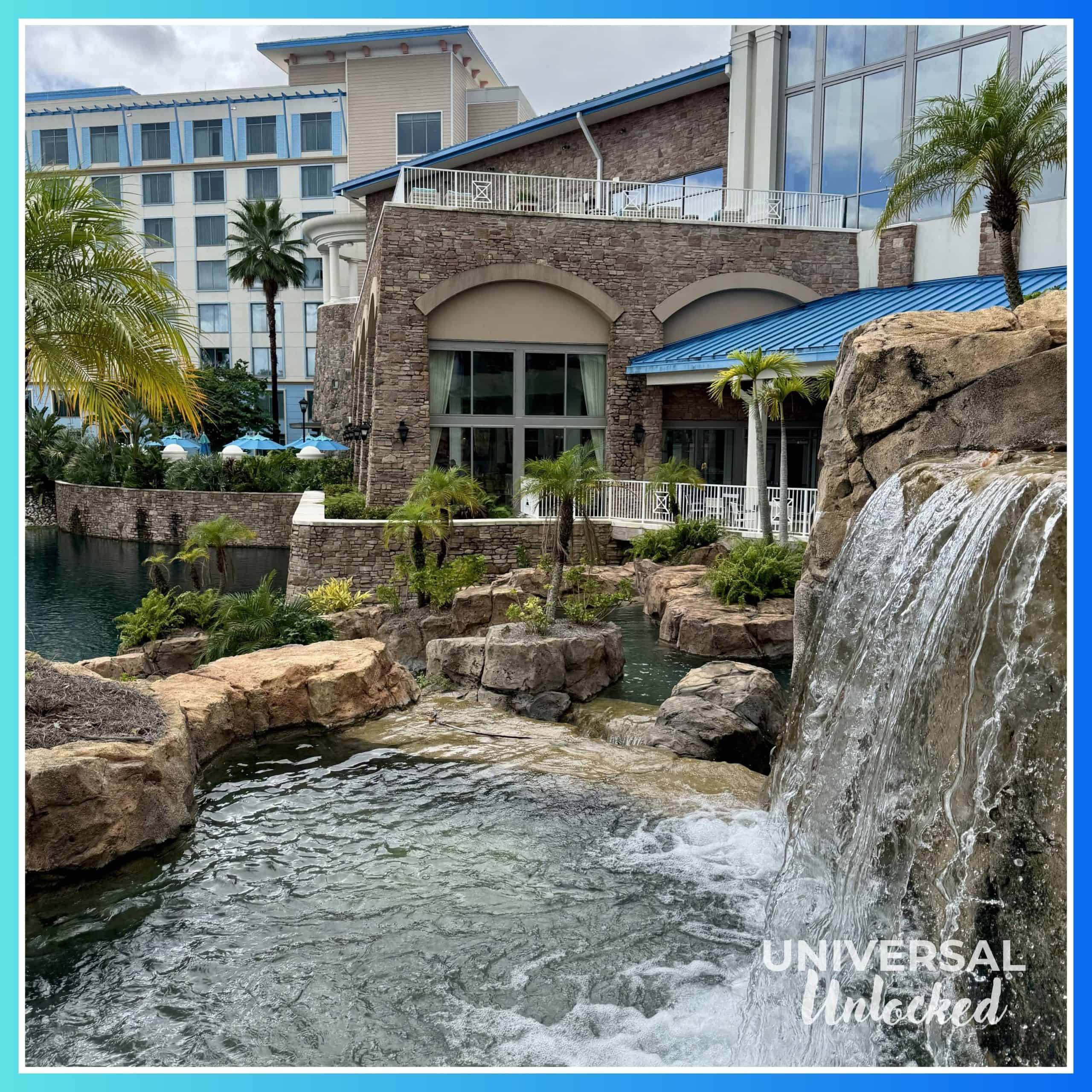 Waterfalls at Sapphire Falls Resort