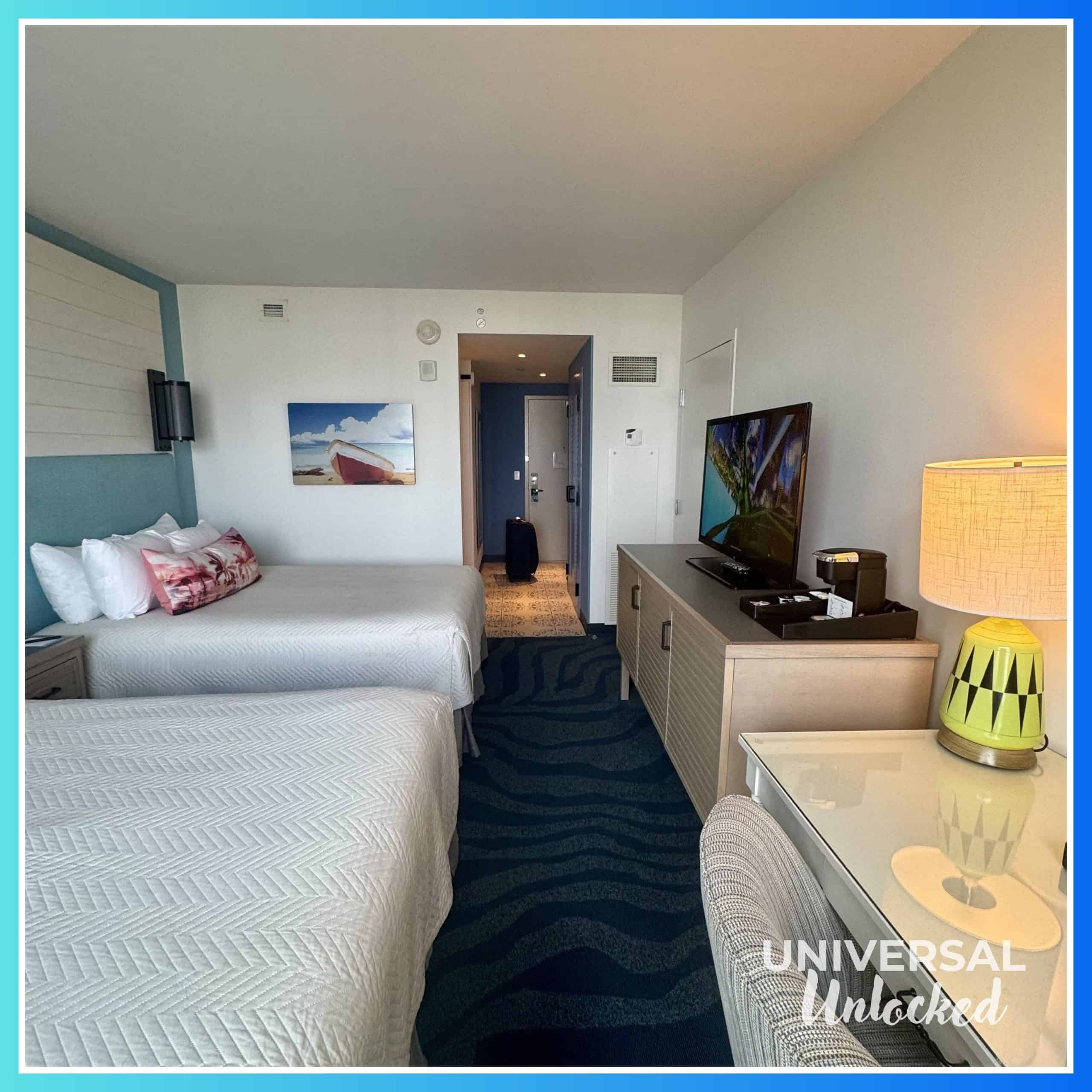 Standard guest room at Sapphire Falls Resort