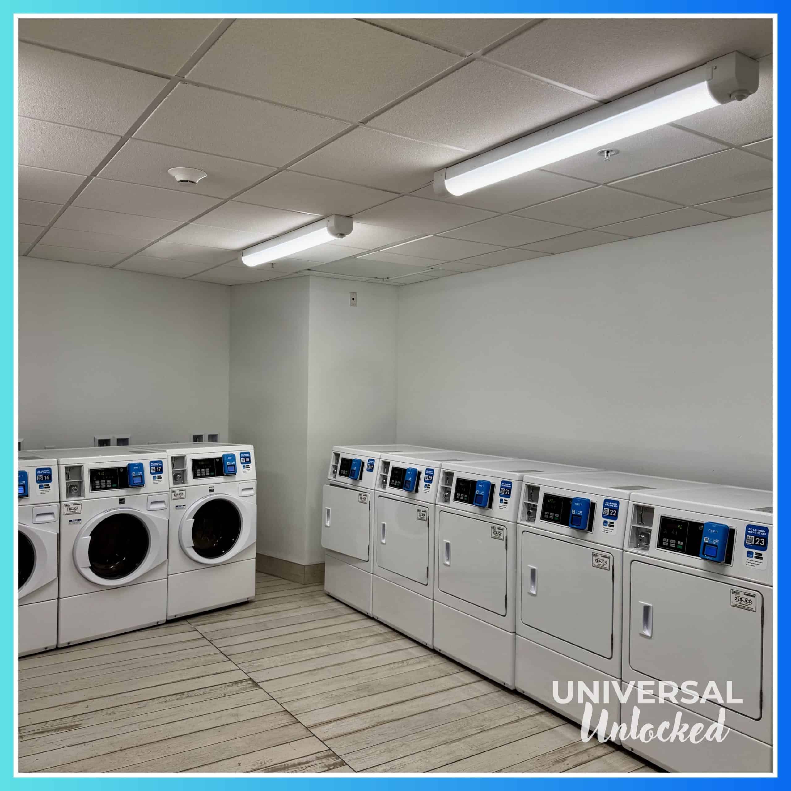 Laundry room at Dockside Inn and Suites