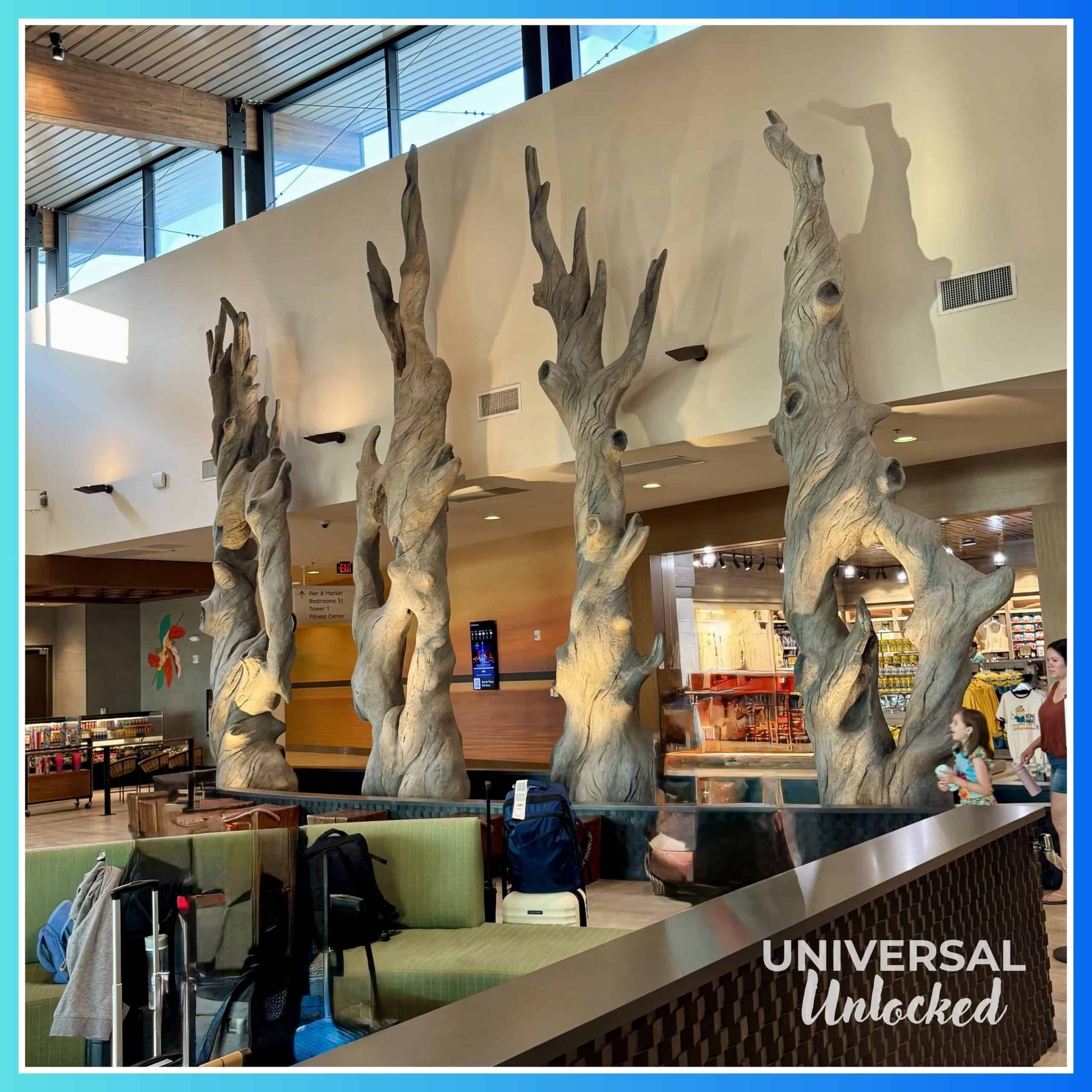 Main lobby at Dockside Inn and Suites