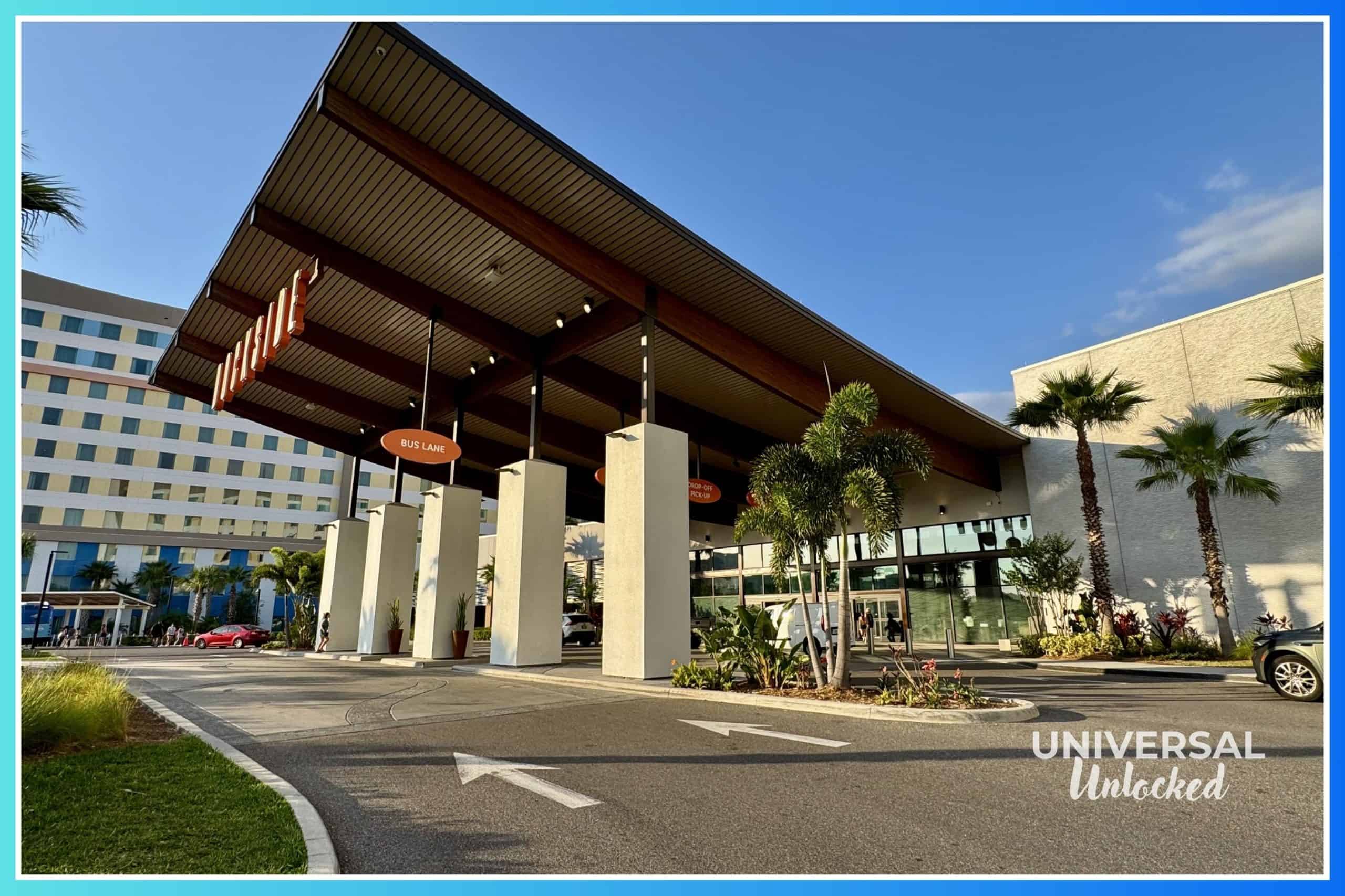 Entrance to Dockside Inn and Suites