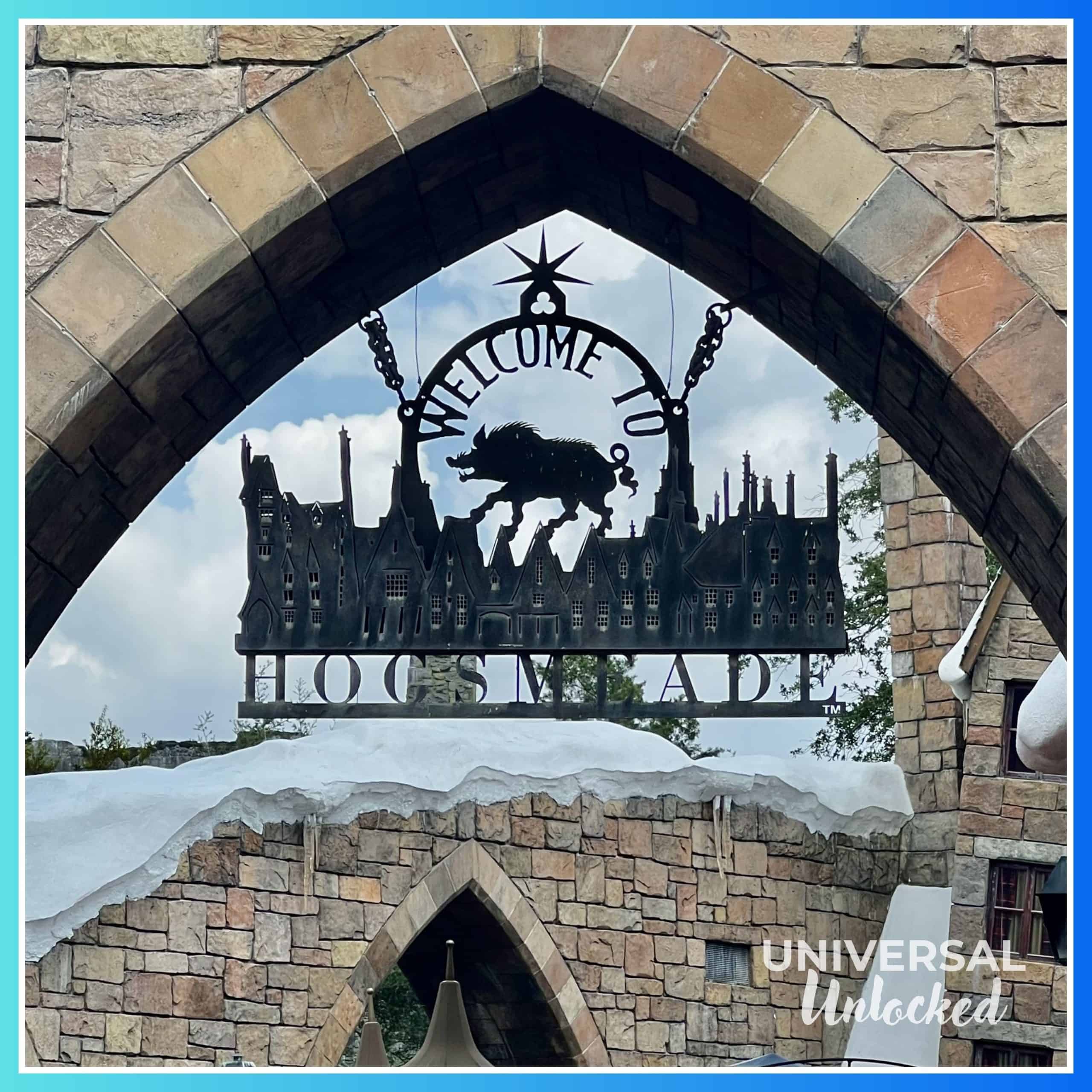 Entry to Hogsmeade at Islands of Adventure