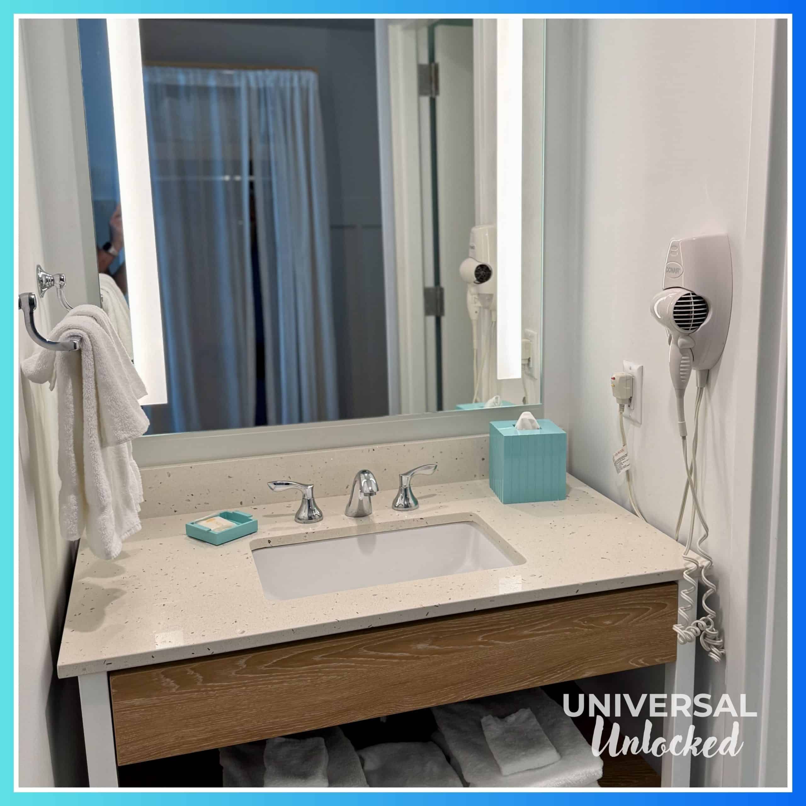Bathroom in a standard guest room at Surfside Inn and Suites