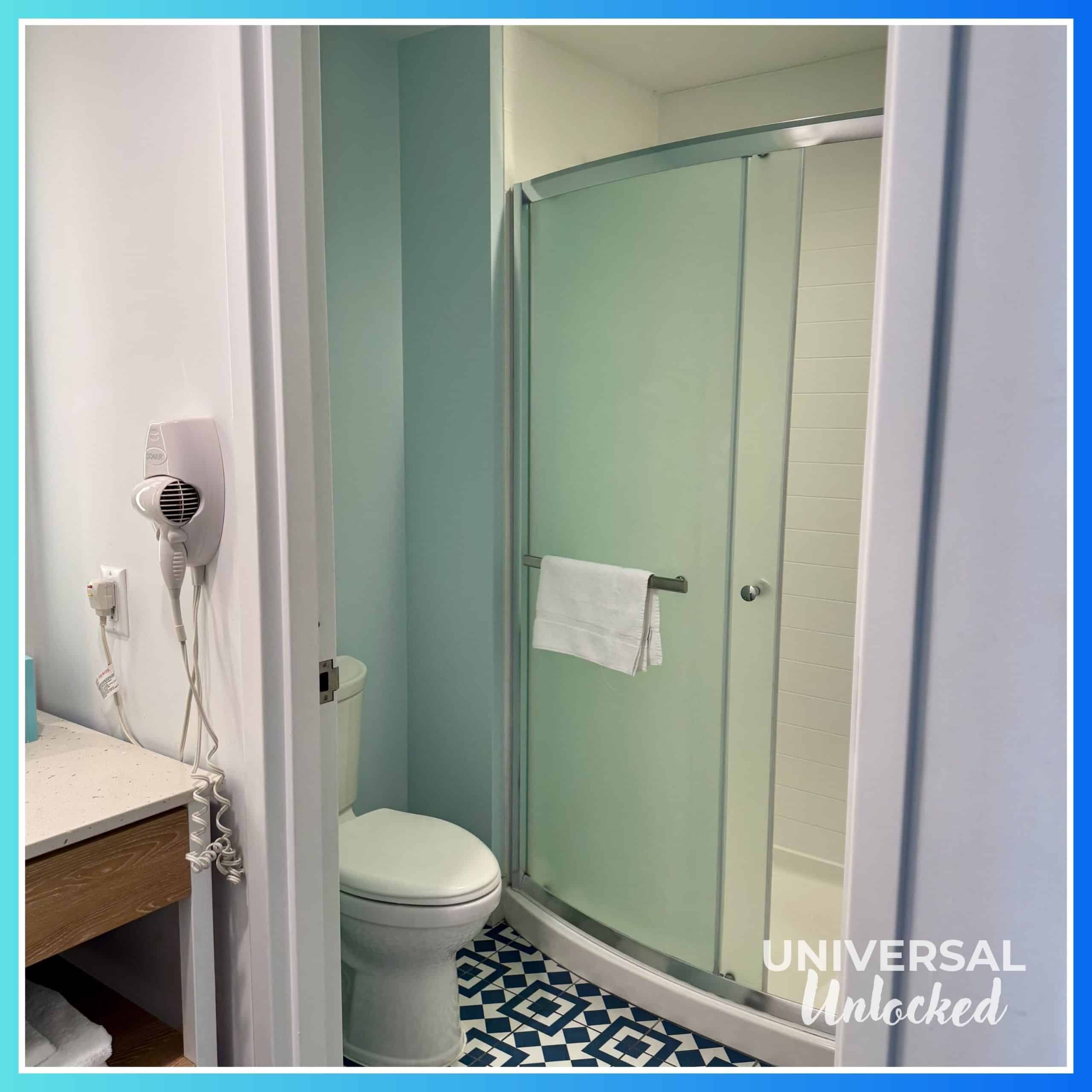 Bathroom in a standard guest room at Surfside Inn and Suites