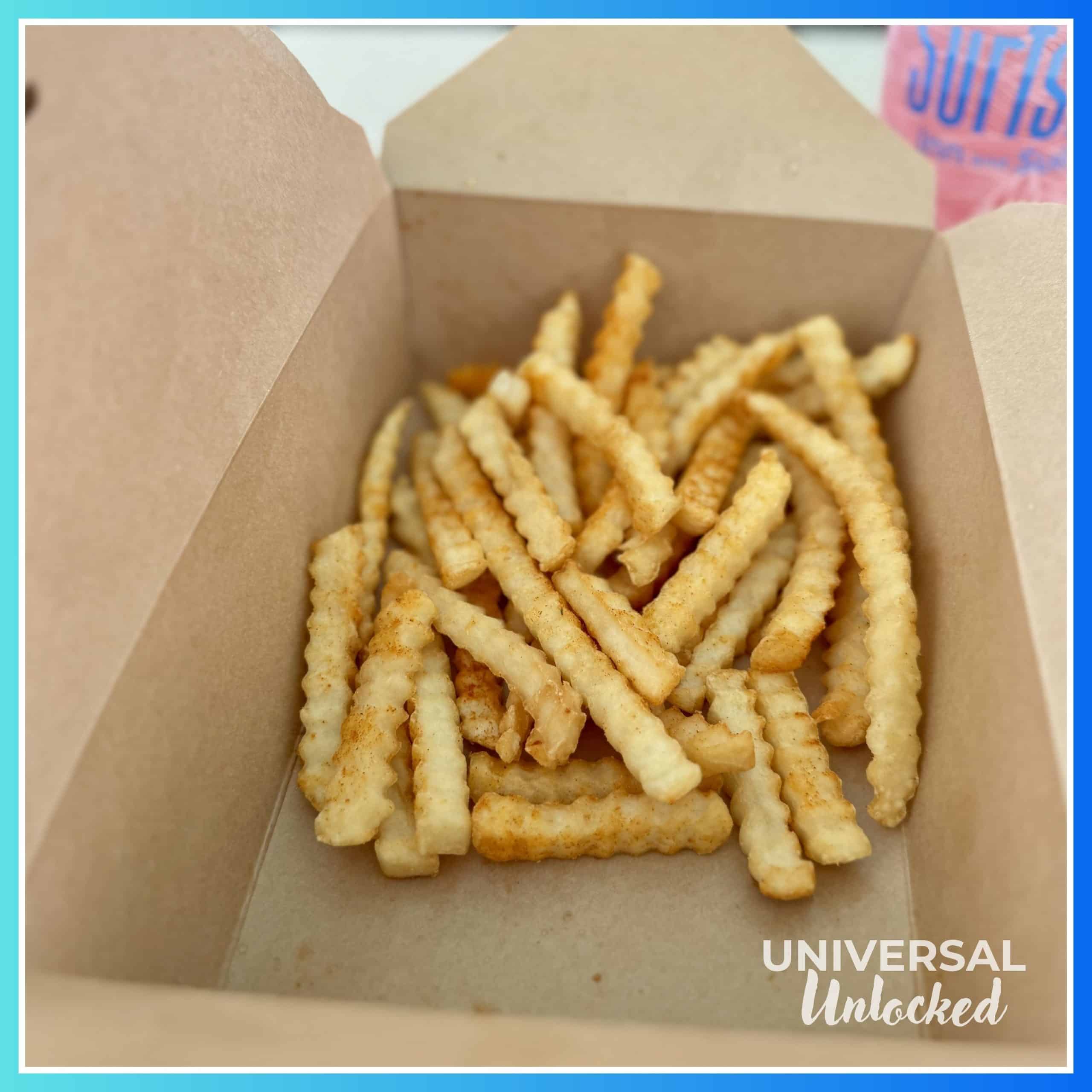 Gluten free fries from Beach Break Cafe