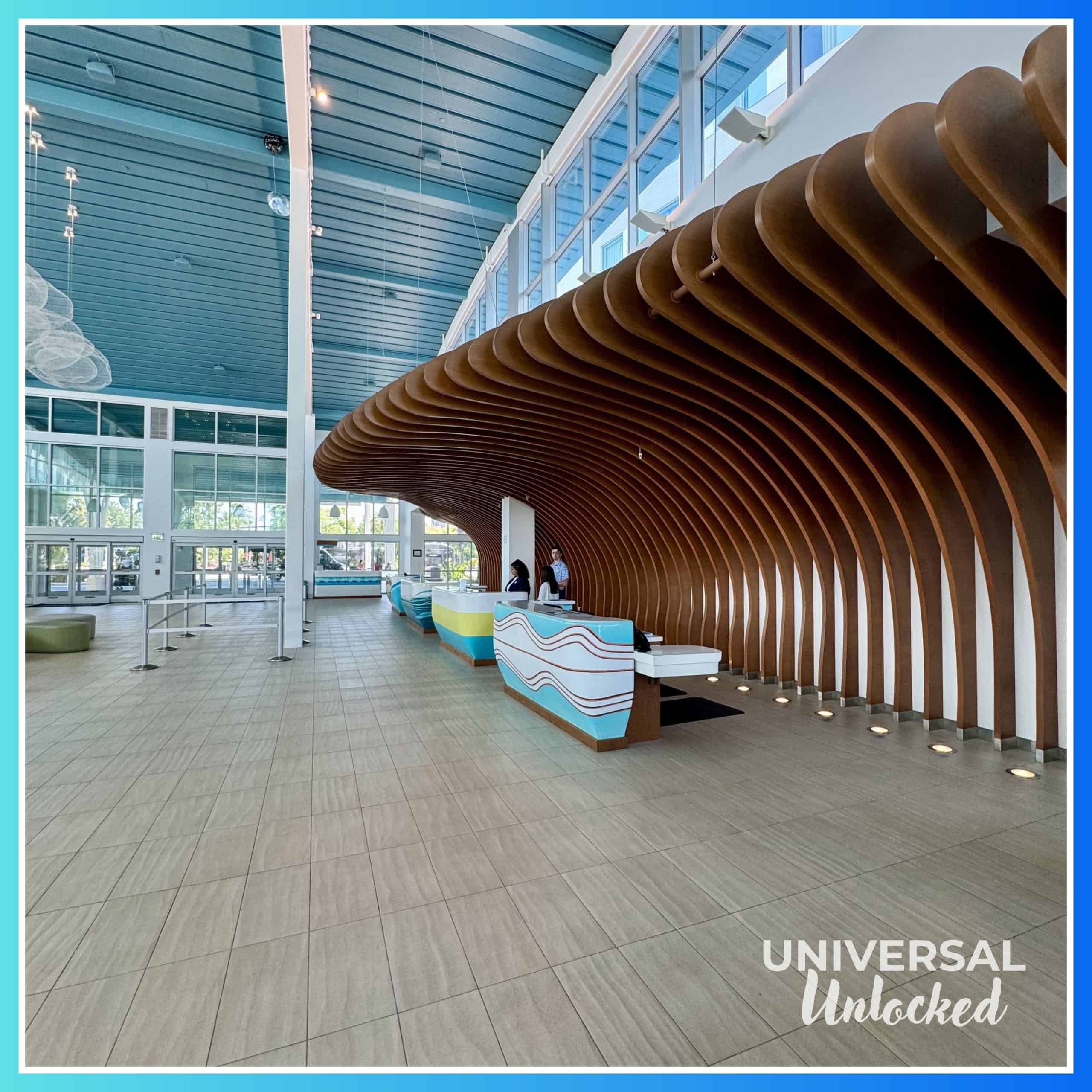 Check in desk and Vacation Planning Center at Surfside Inn and Suites