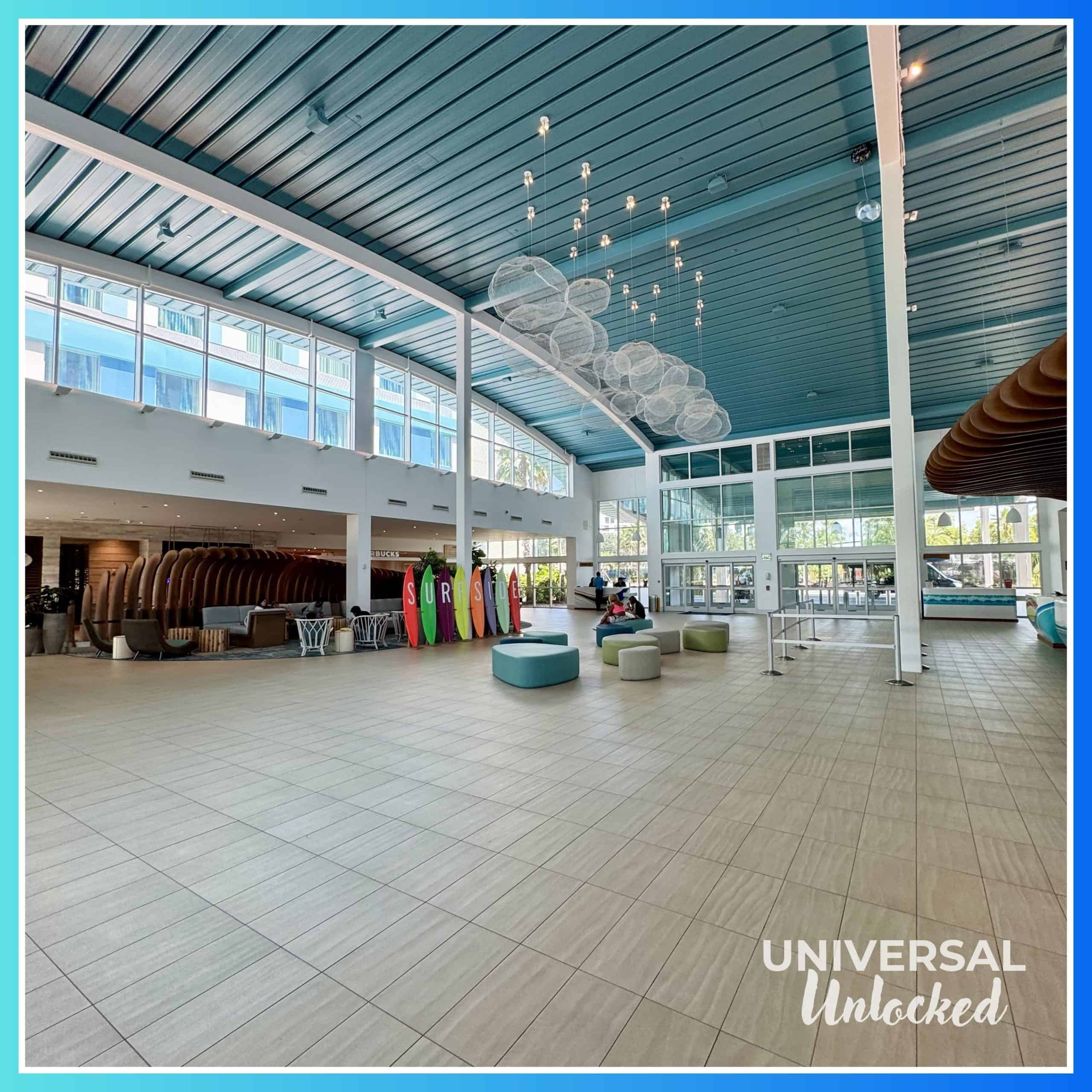 Main lobby at Surfside Inn and Suites