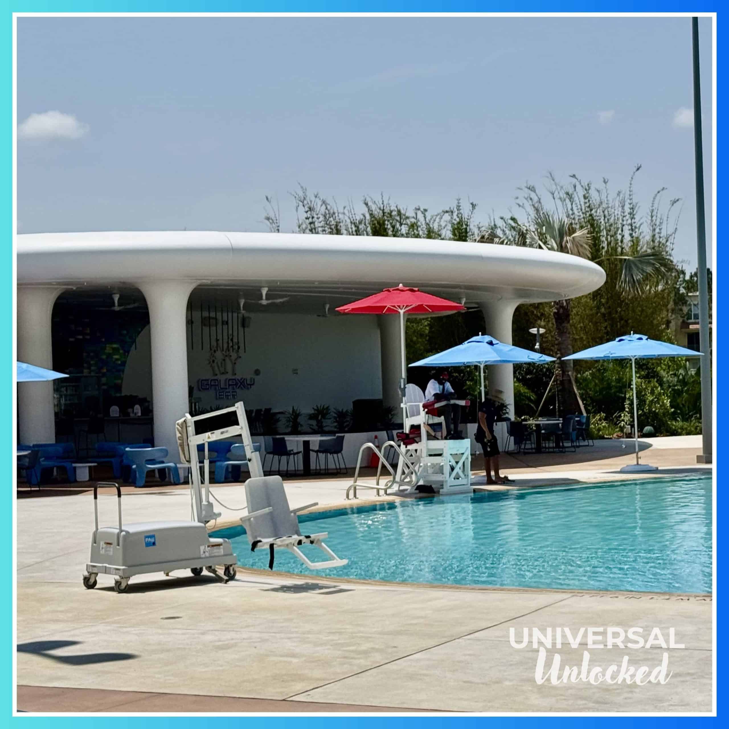 Poolside bar (Galaxy Bar) at Stella Nova Resort
