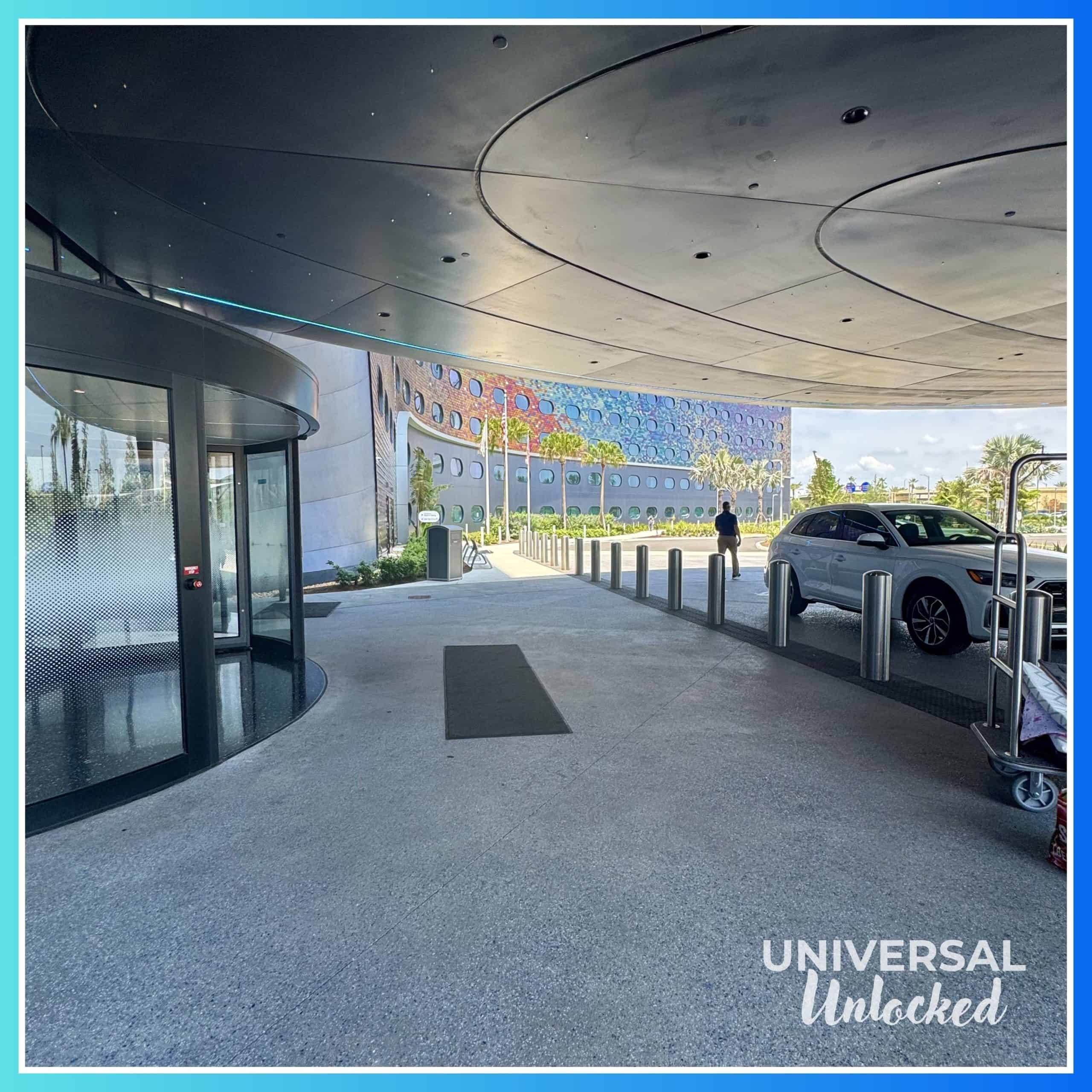 Porte-cochere at Stella Nova Resort