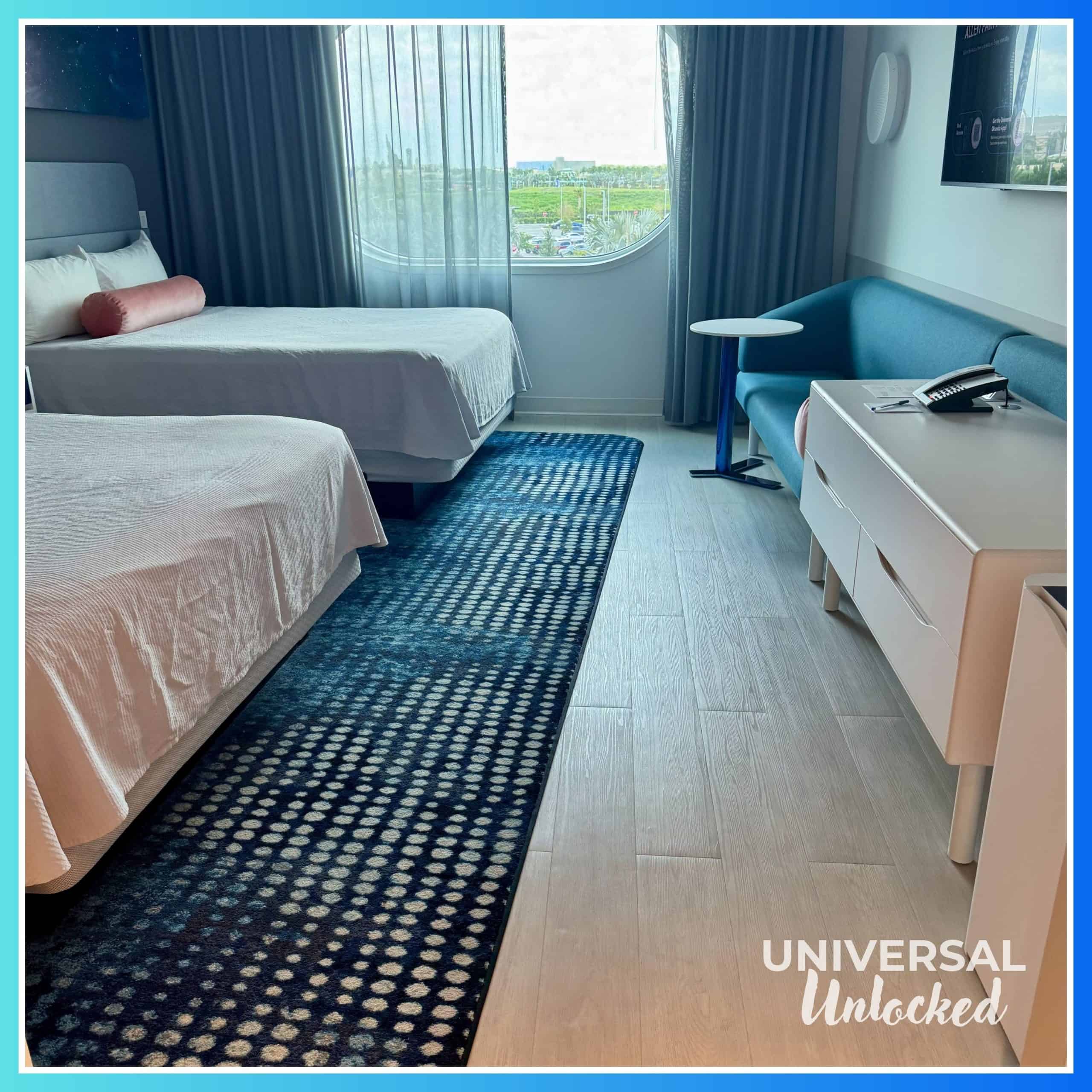 Standard guest room at Stella Nova Resort