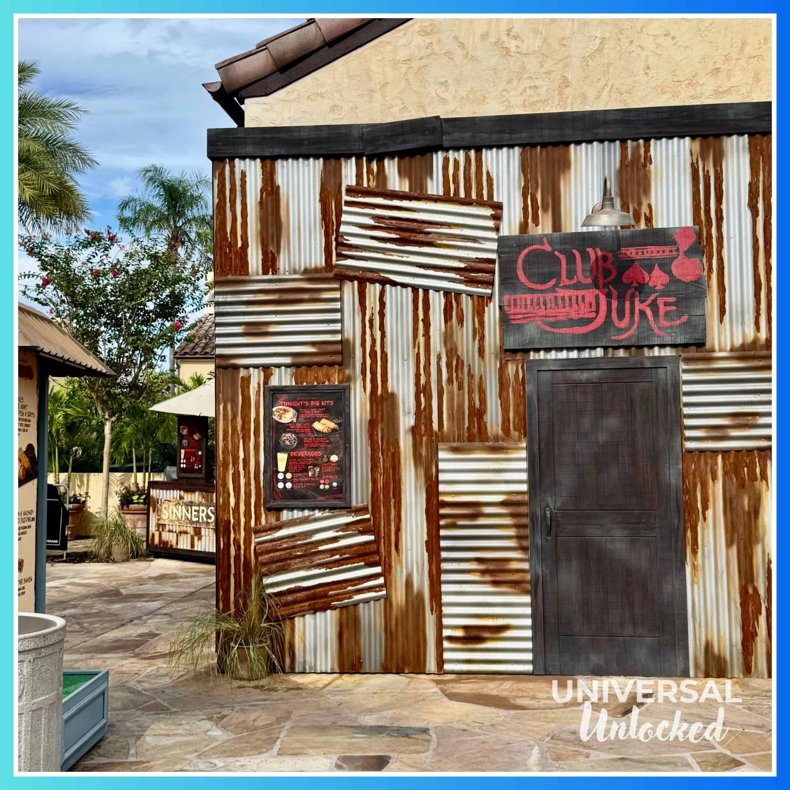 Club Juke food booth at HHN35