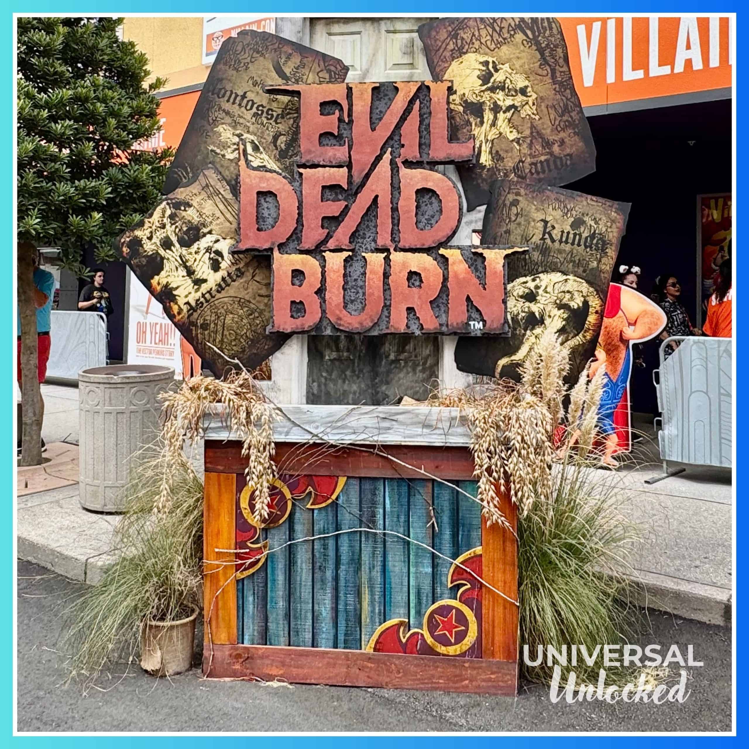Evil Dead Burn at HHN35