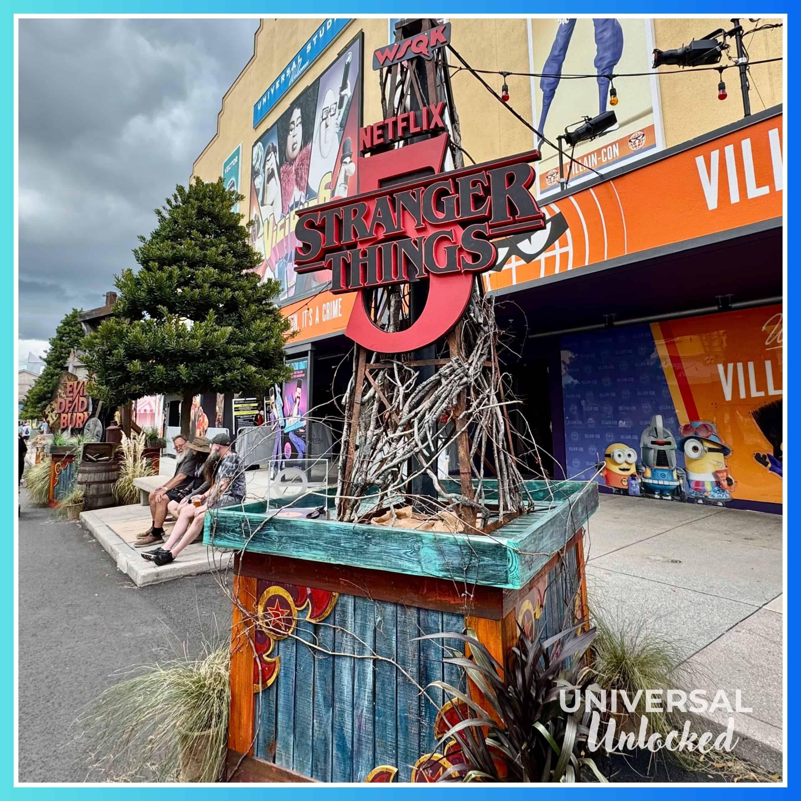 Stranger Things 5 at HHN35