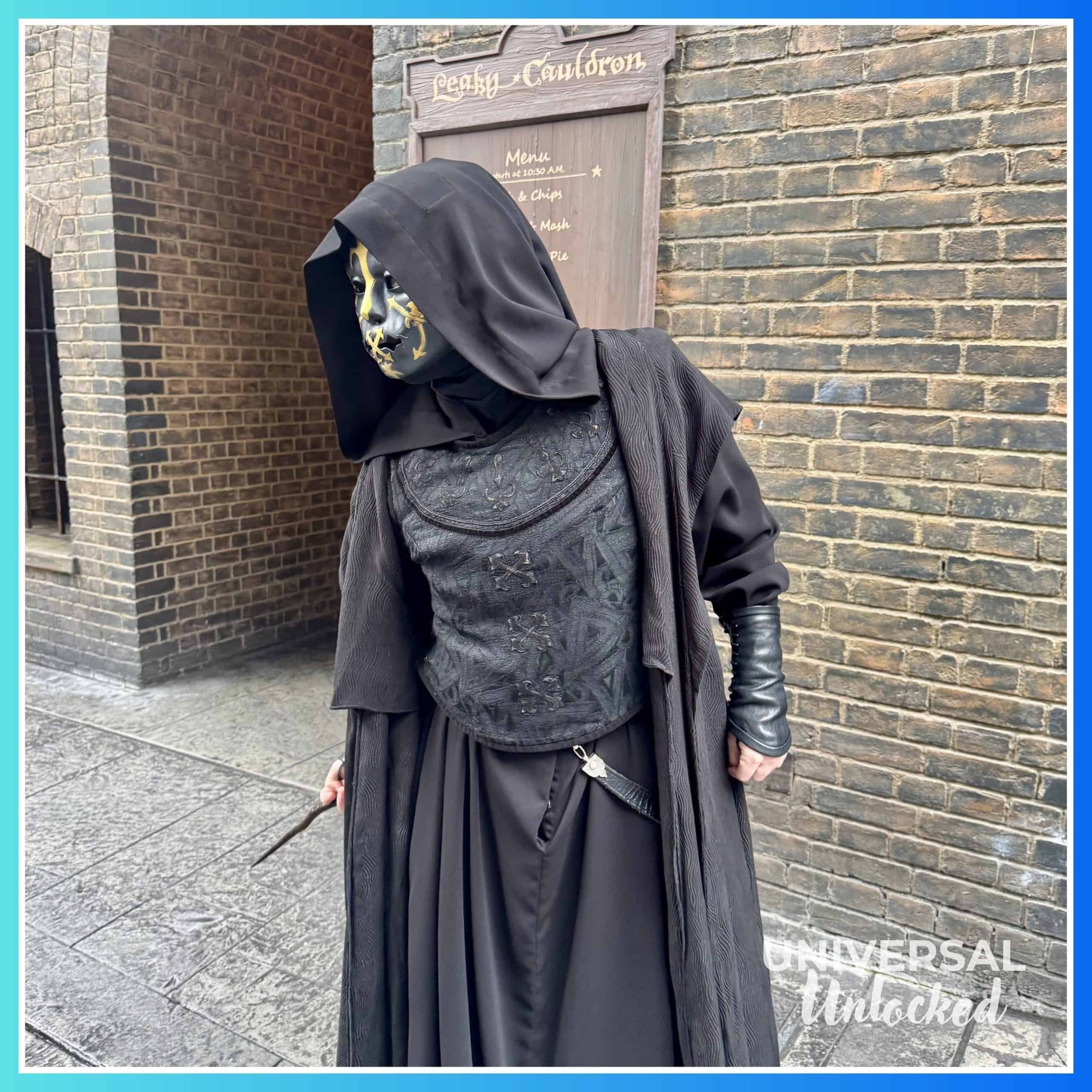 Death Eaters in Diagon Alley at HHN35