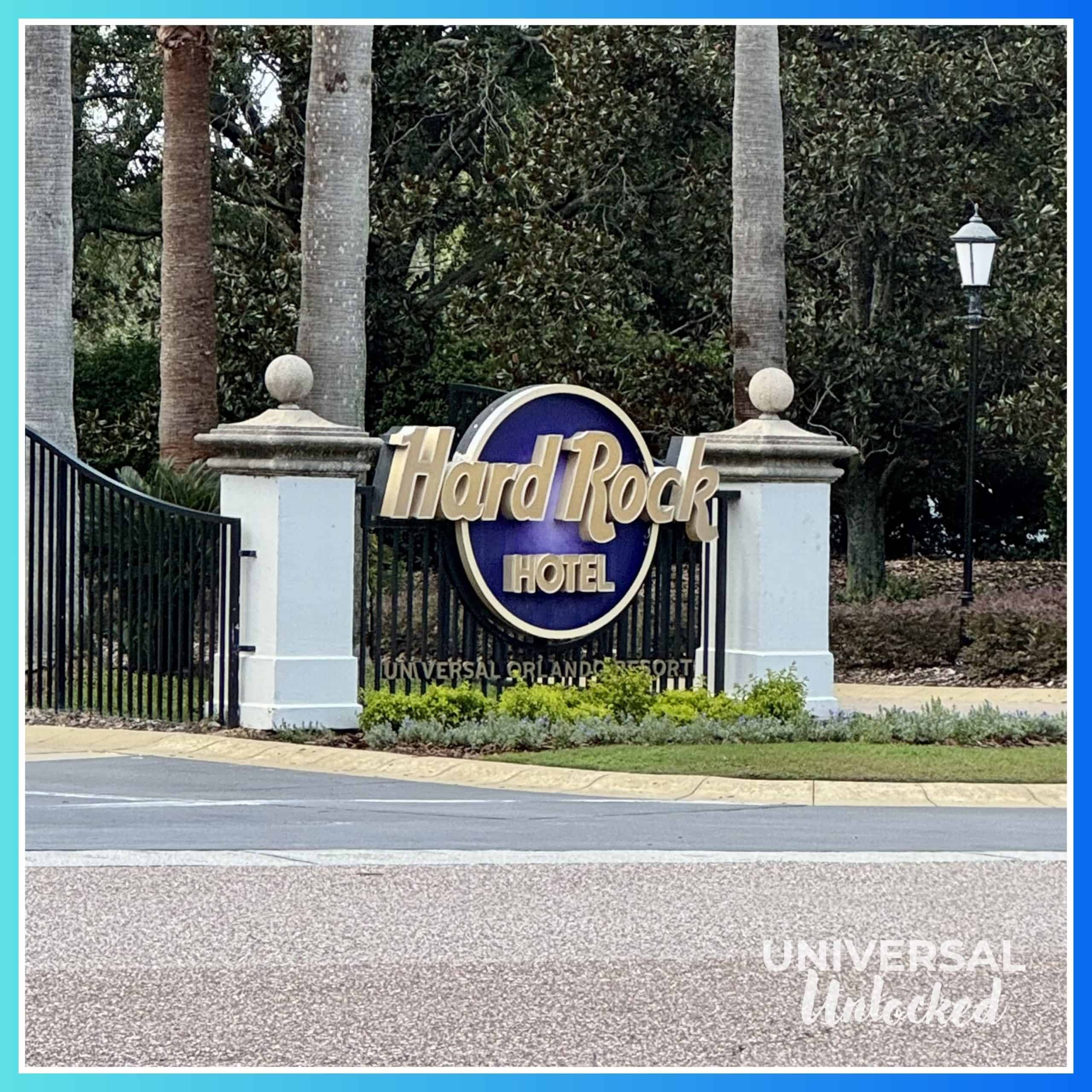 Entrance to Hard Rock Hotel Orlando