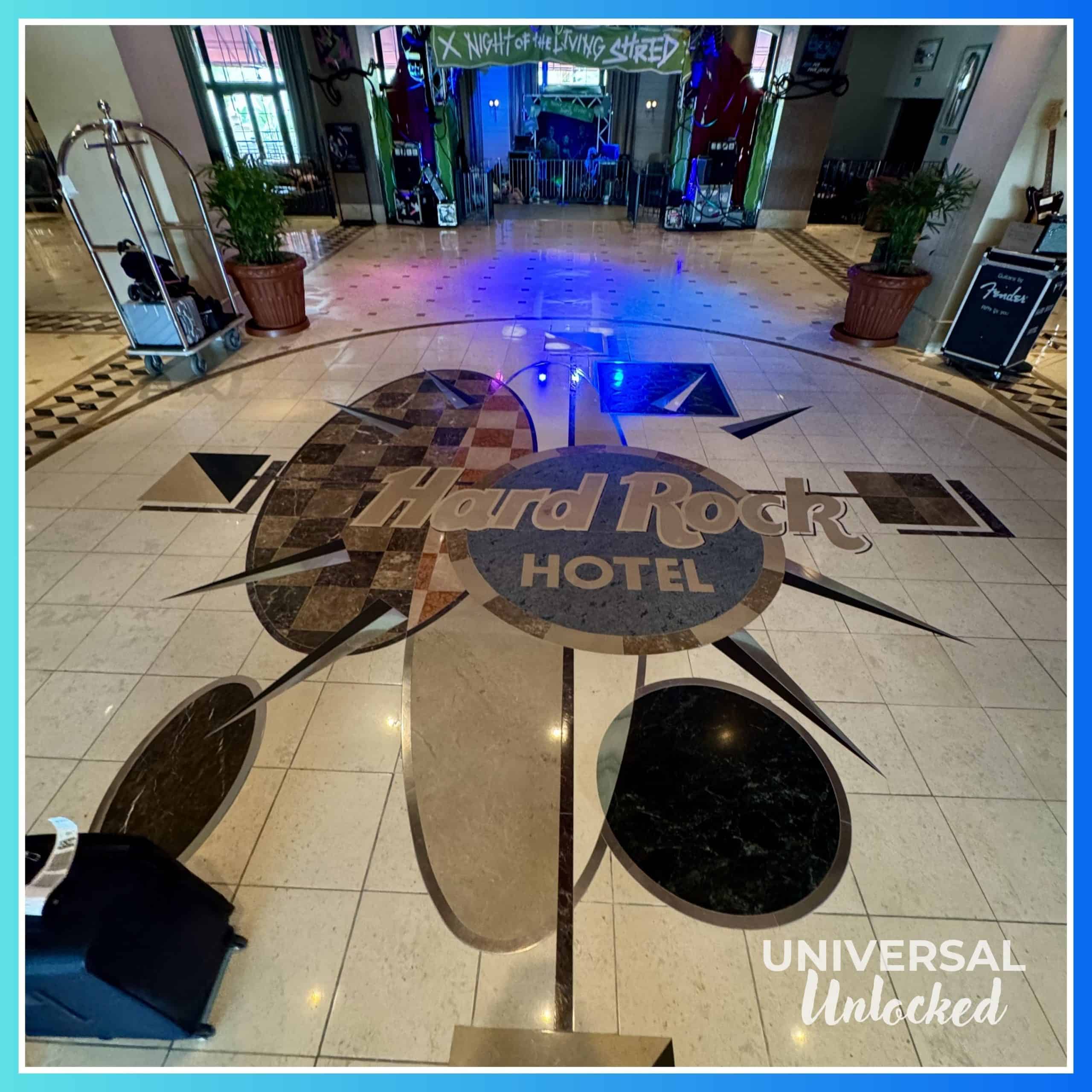 Hard Rock Hotel Orlando main lobby