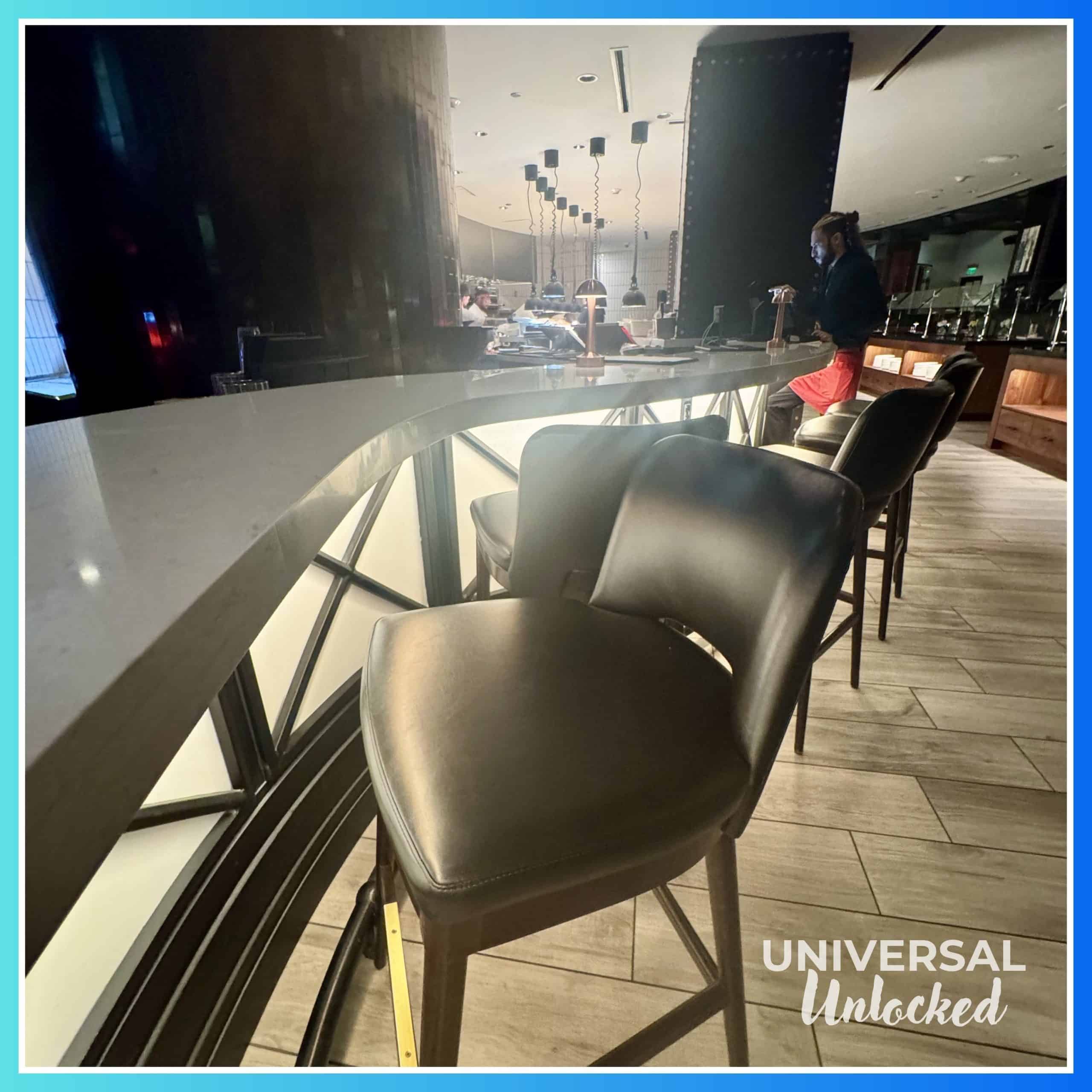 Bar stools at the Kitchen