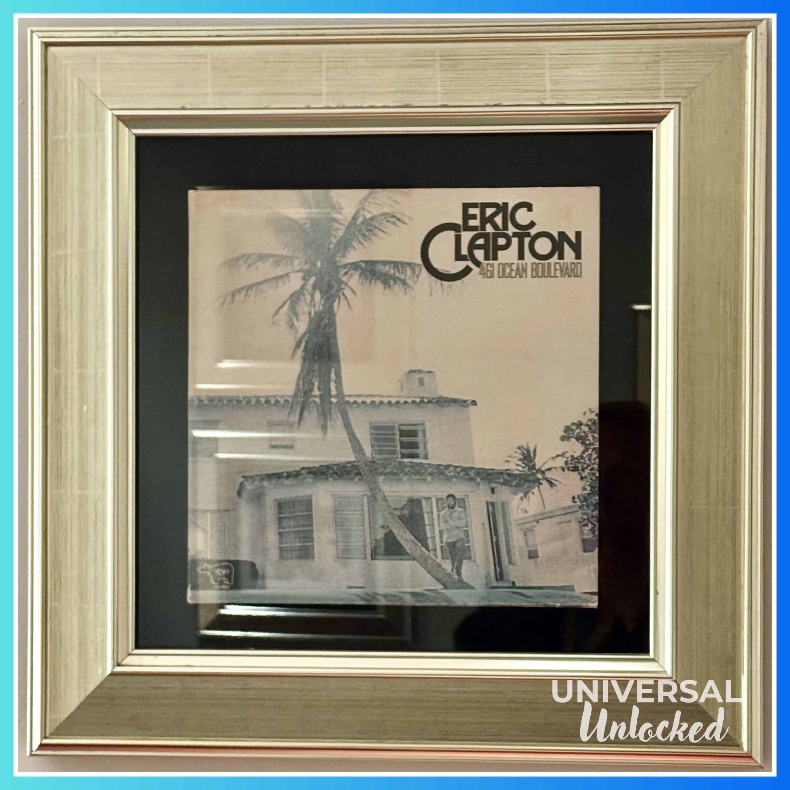 Eric Clapton memorabilia at Hard Rock Hotel Orlando
