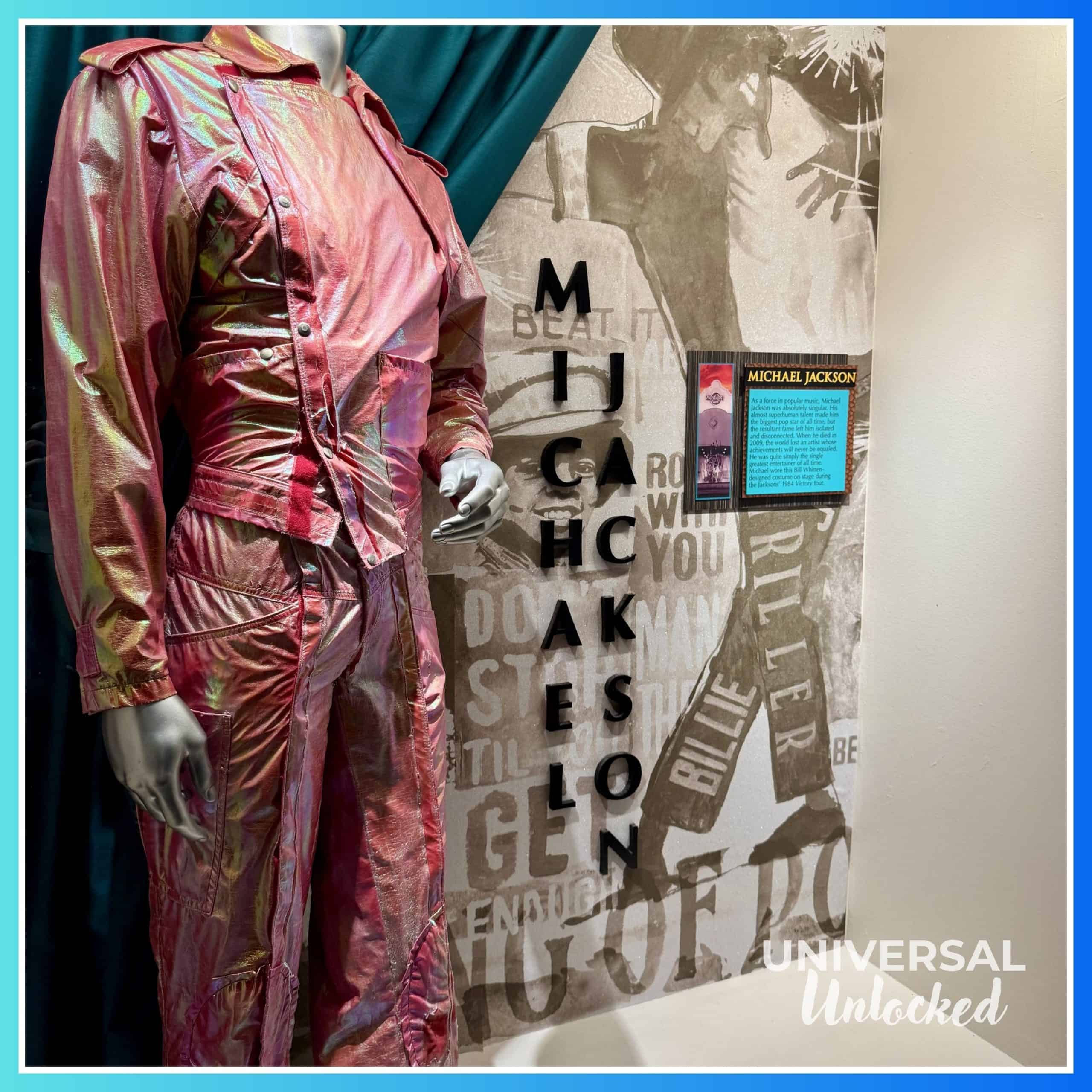 Michael Jackson memorabilia at Hard Rock Hotel Orlando