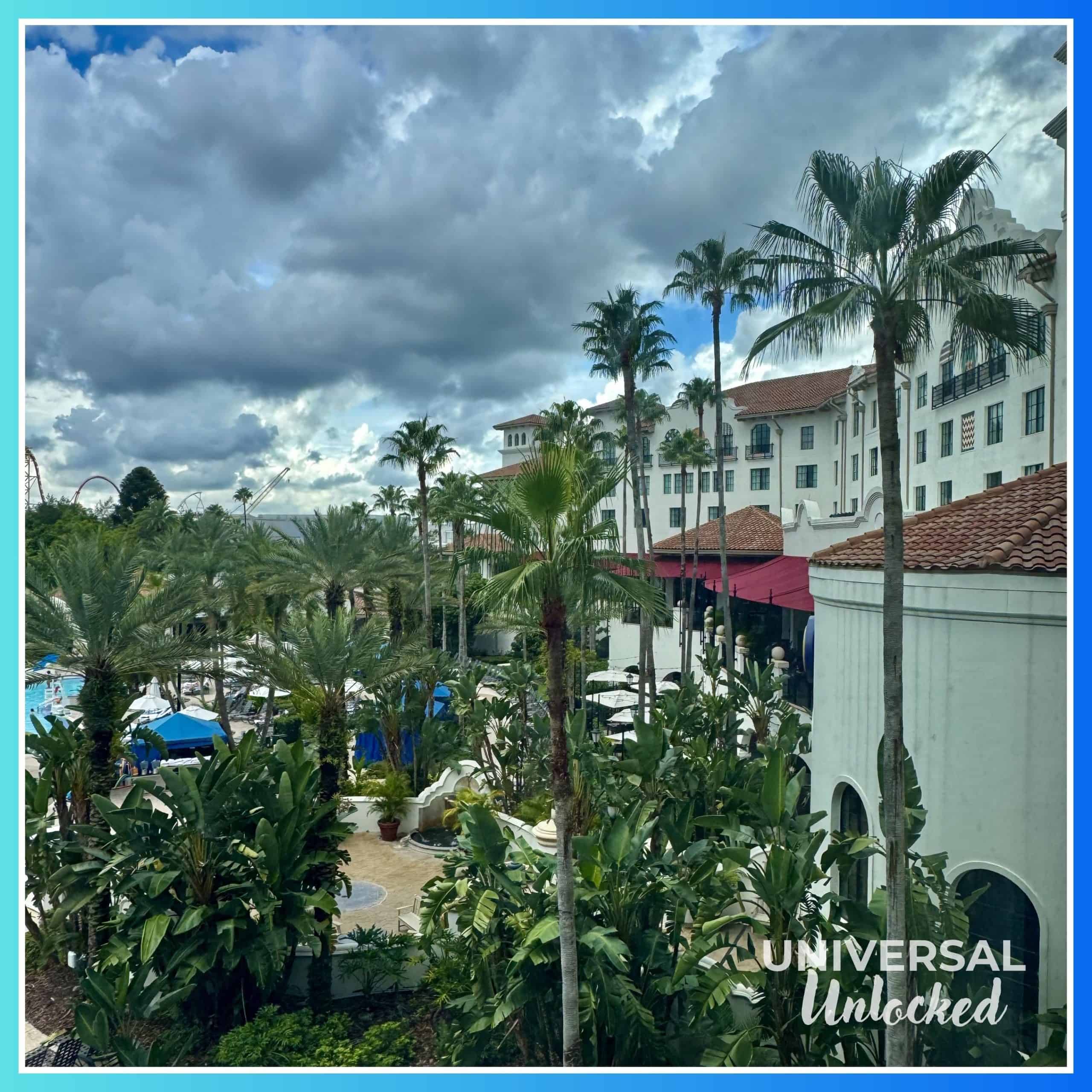 Pool views at Hard Rock Hotel Orlando