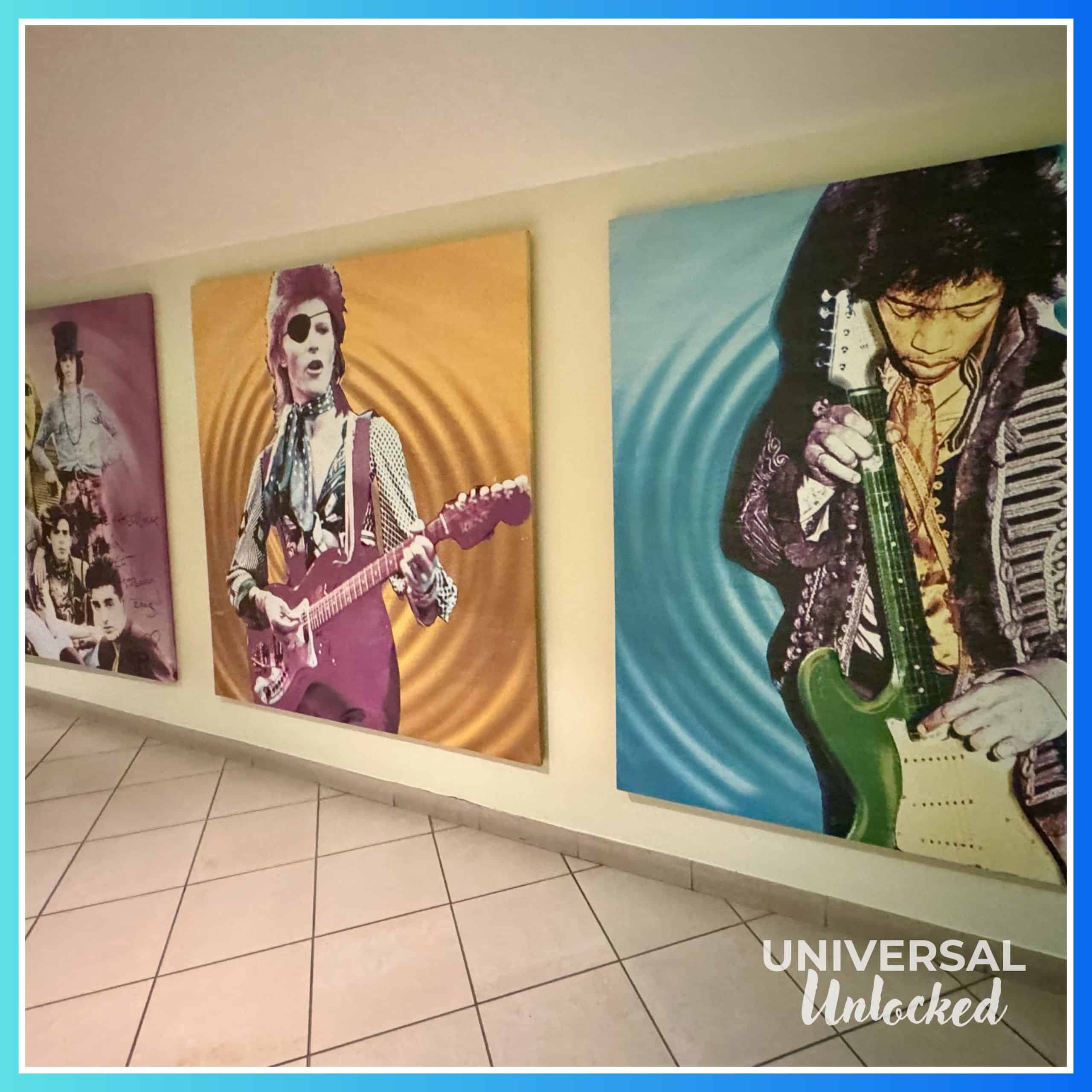 Decor at Hard Rock Hotel Orlando
