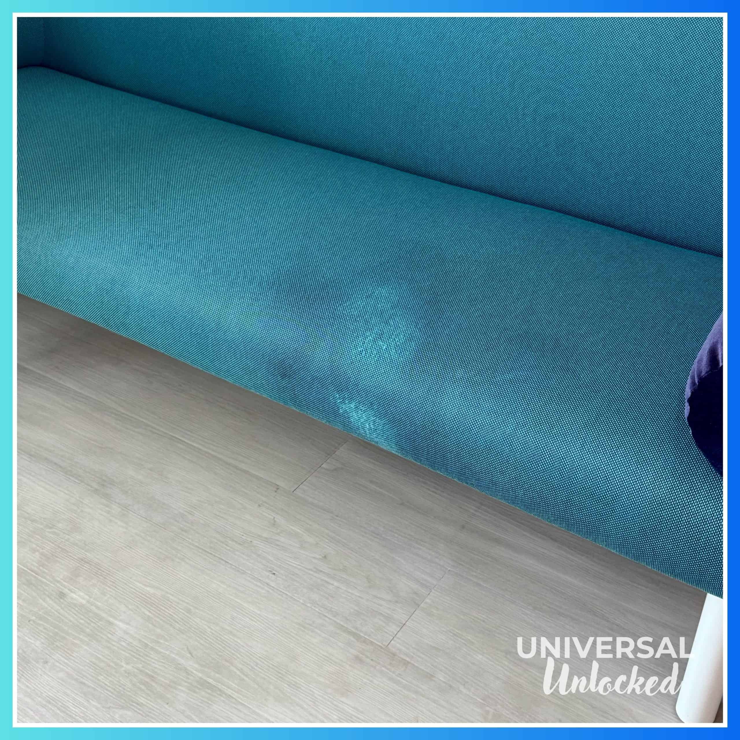 Guest room damage at Terra Luna Resort