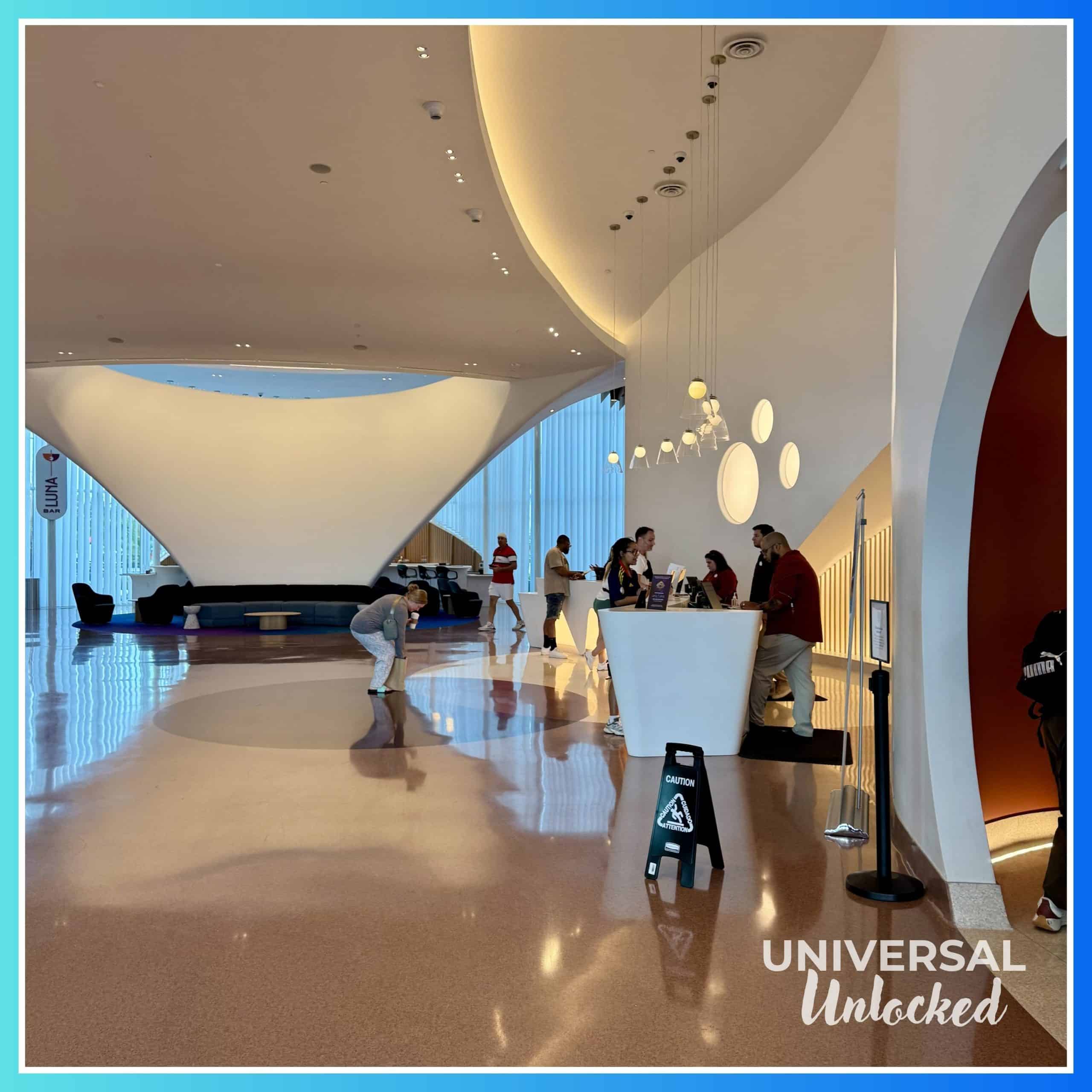 Main lobby at Terra Luna Resort