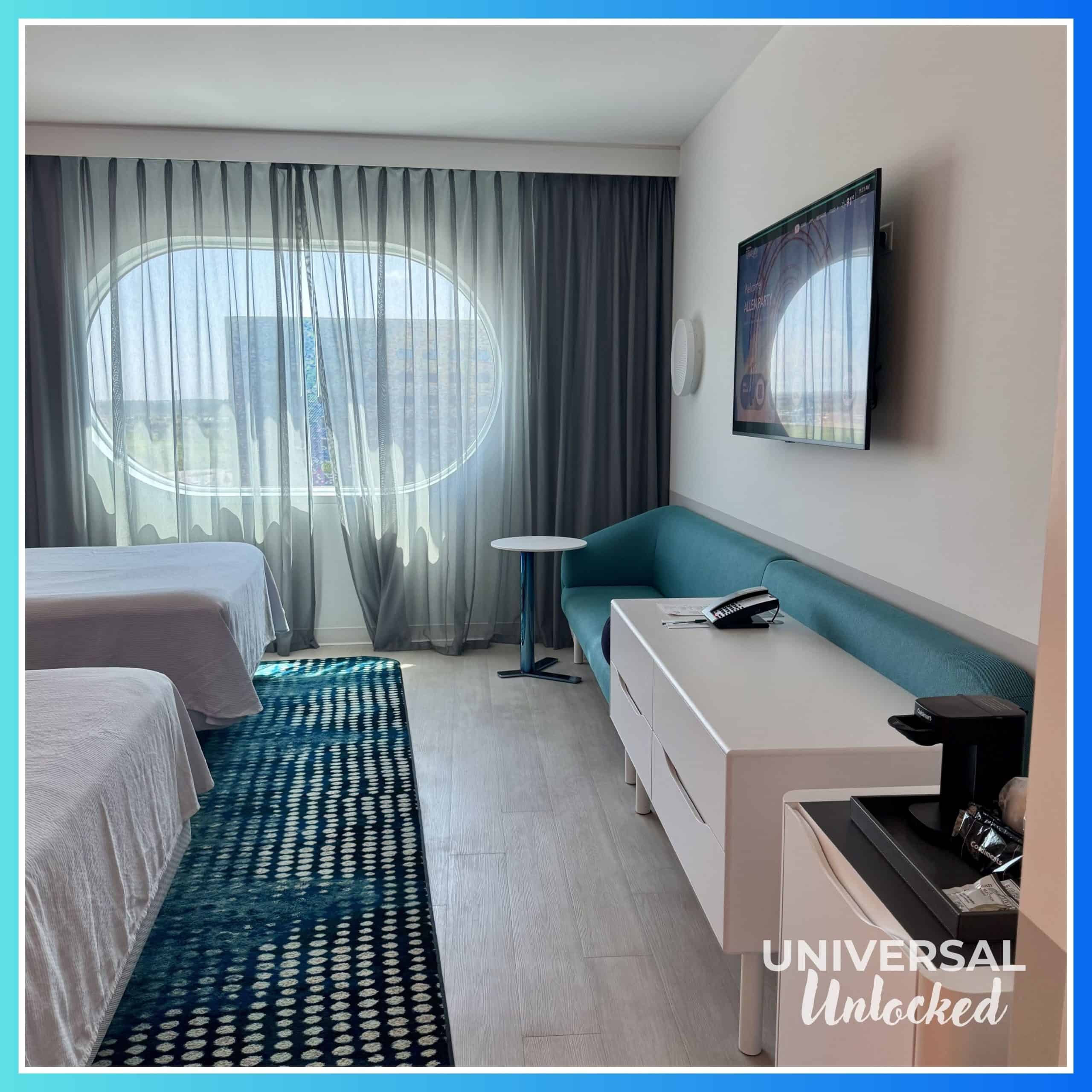 Guest room at Terra Luna Resort