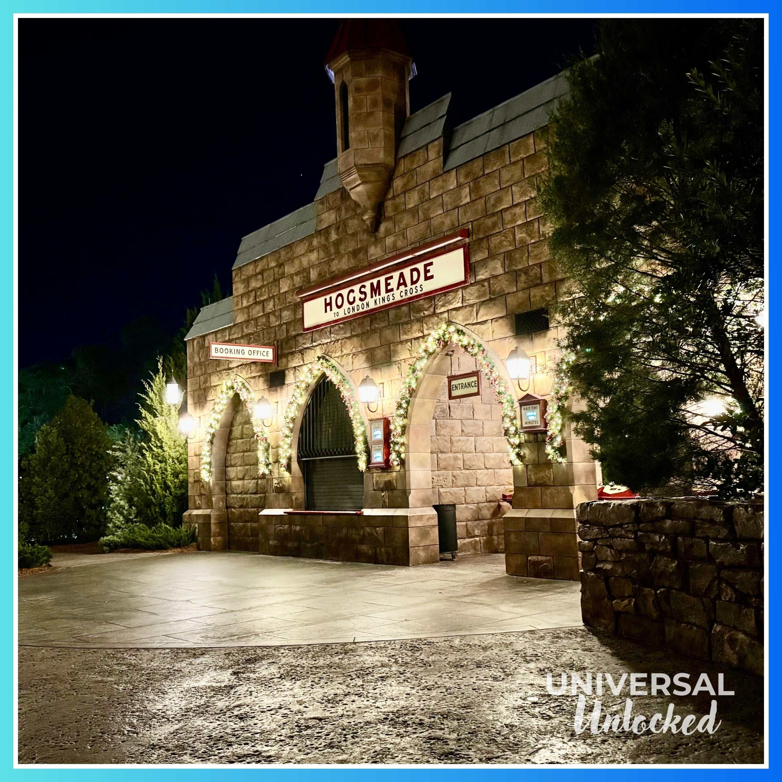 Outside Hogwarts™ Express – Hogsmeade™ Station in The Wizarding World of Harry Potter™ – Hogsmeade™ at Islands of Adventure