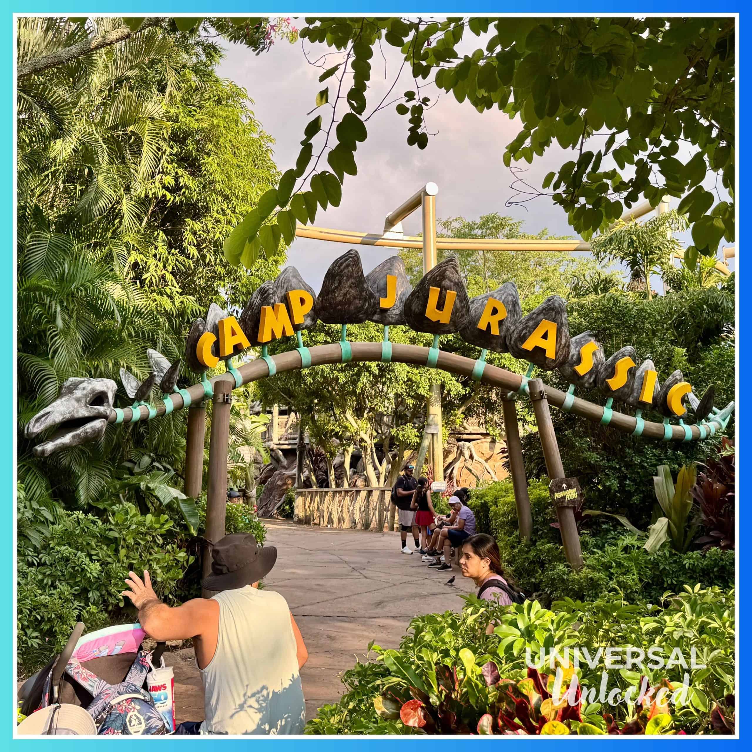 Camp Jurassic in Jurassic Park at Islands of Adventure