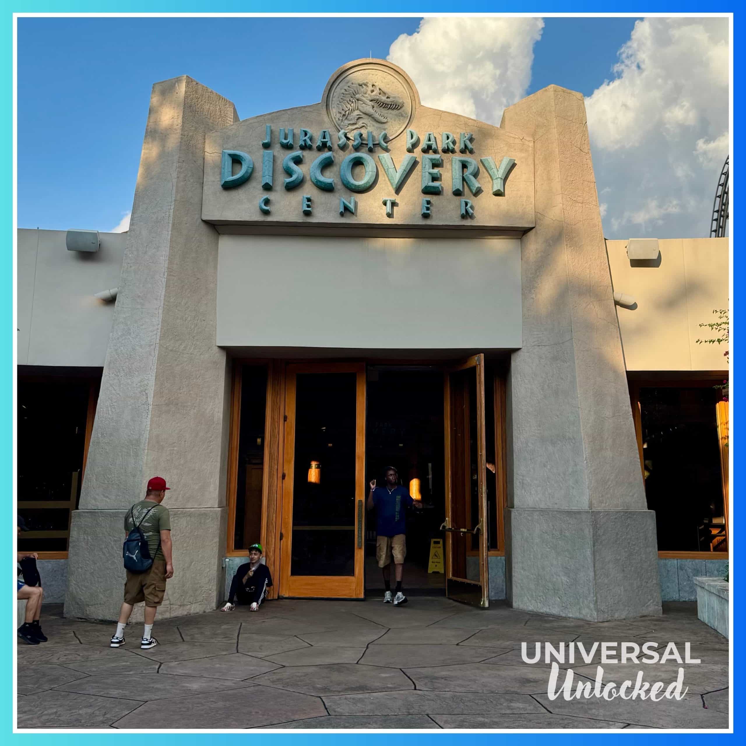 Jurassic Park Discovery Center in Jurassic Park at Islands of Adventure