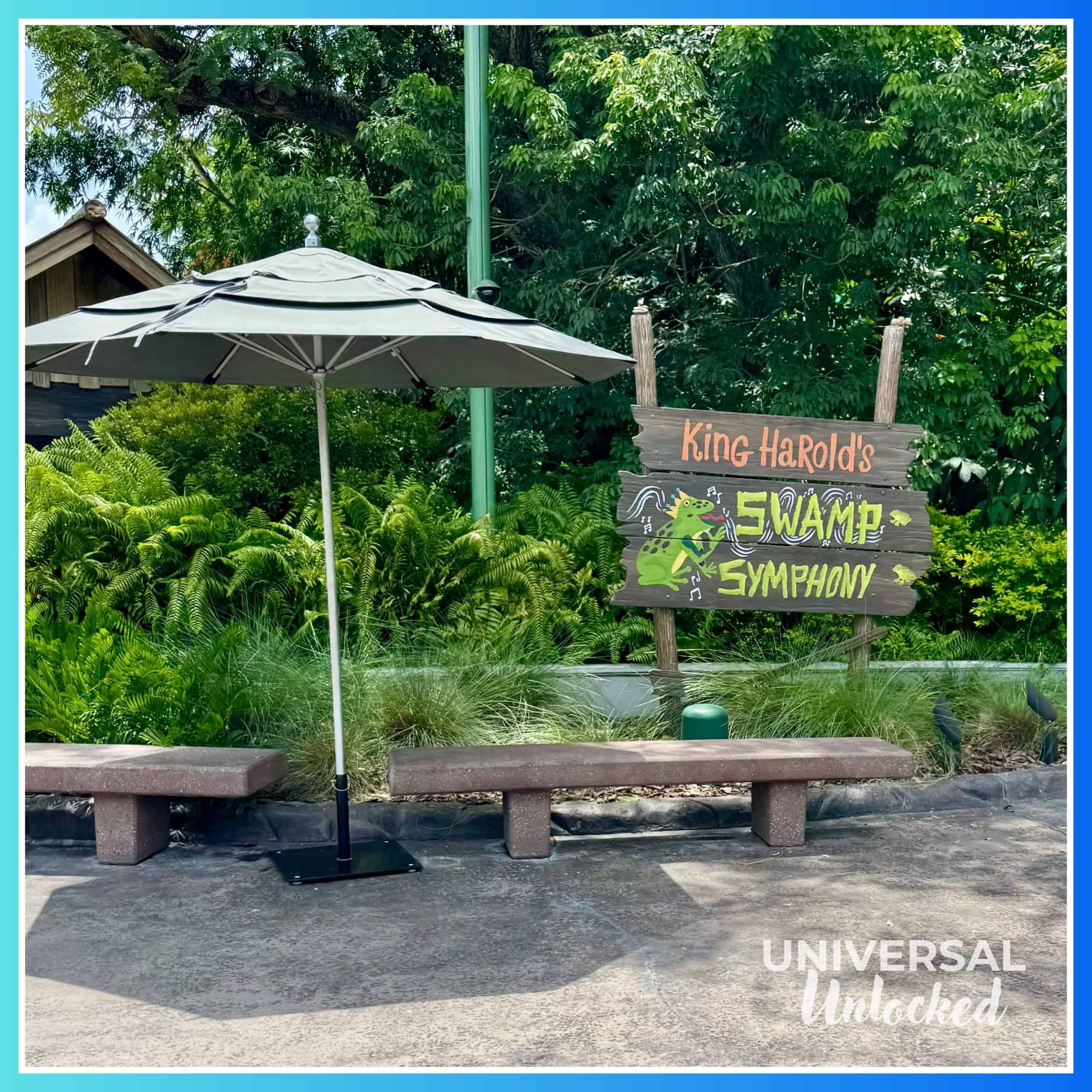 King Harold's Swamp Symphony in DreamWorks Land at Universal Studios Florida