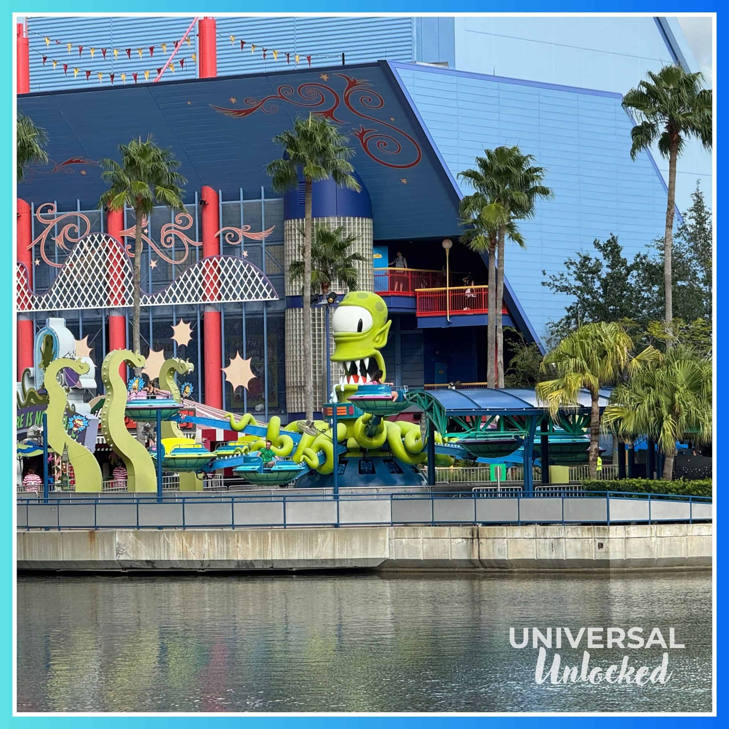 Kang & Kodos' Twirl 'n' Hurl in Springfield U.S.A. at Universal Studios Florida