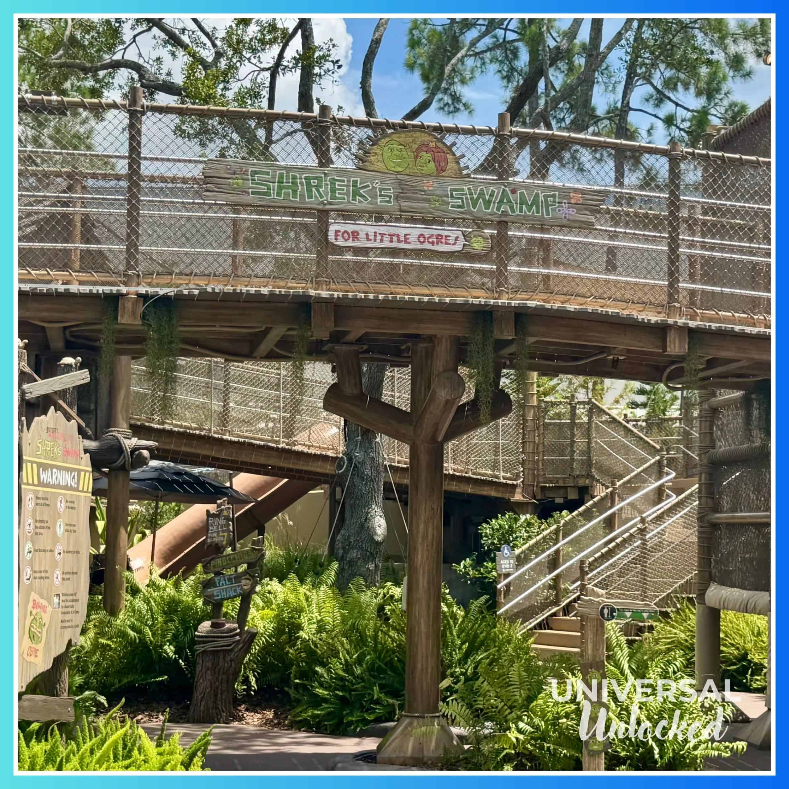Shrek's Swamp for Little Ogres in DreamWorks Land at Universal Studios Florida