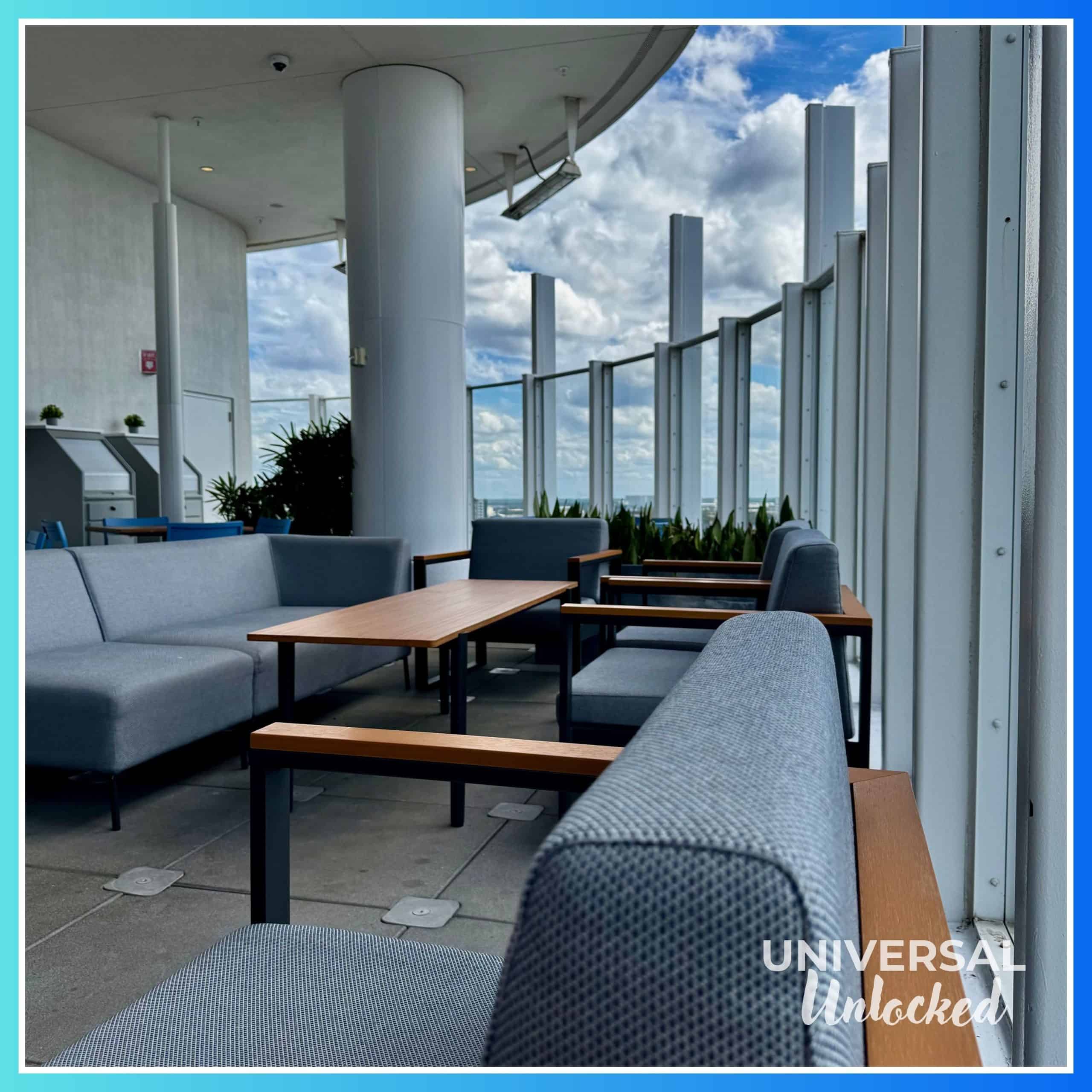 Seating at Bar 17 Bistro at Aventura Hotel