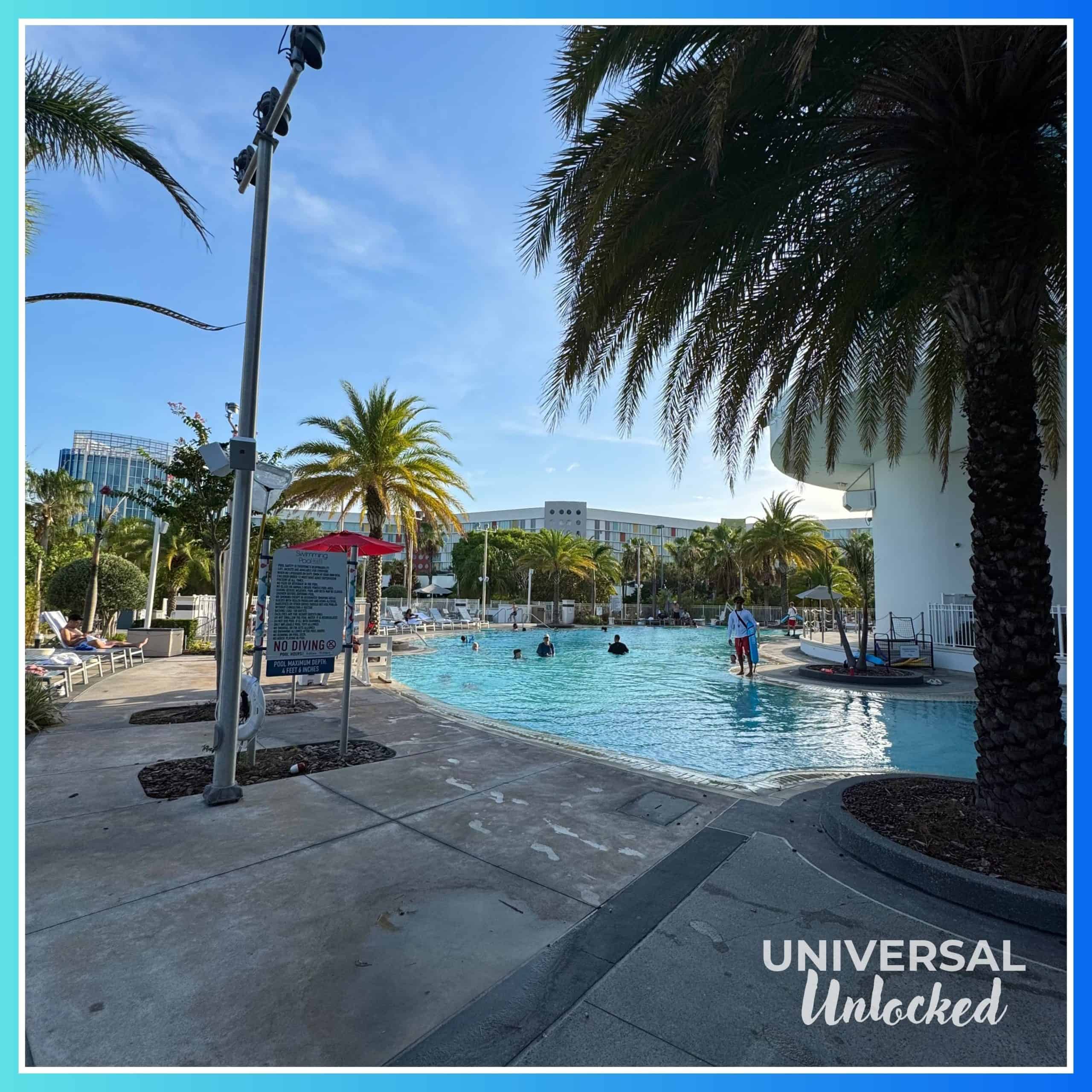 Poolside at Aventura Hotel