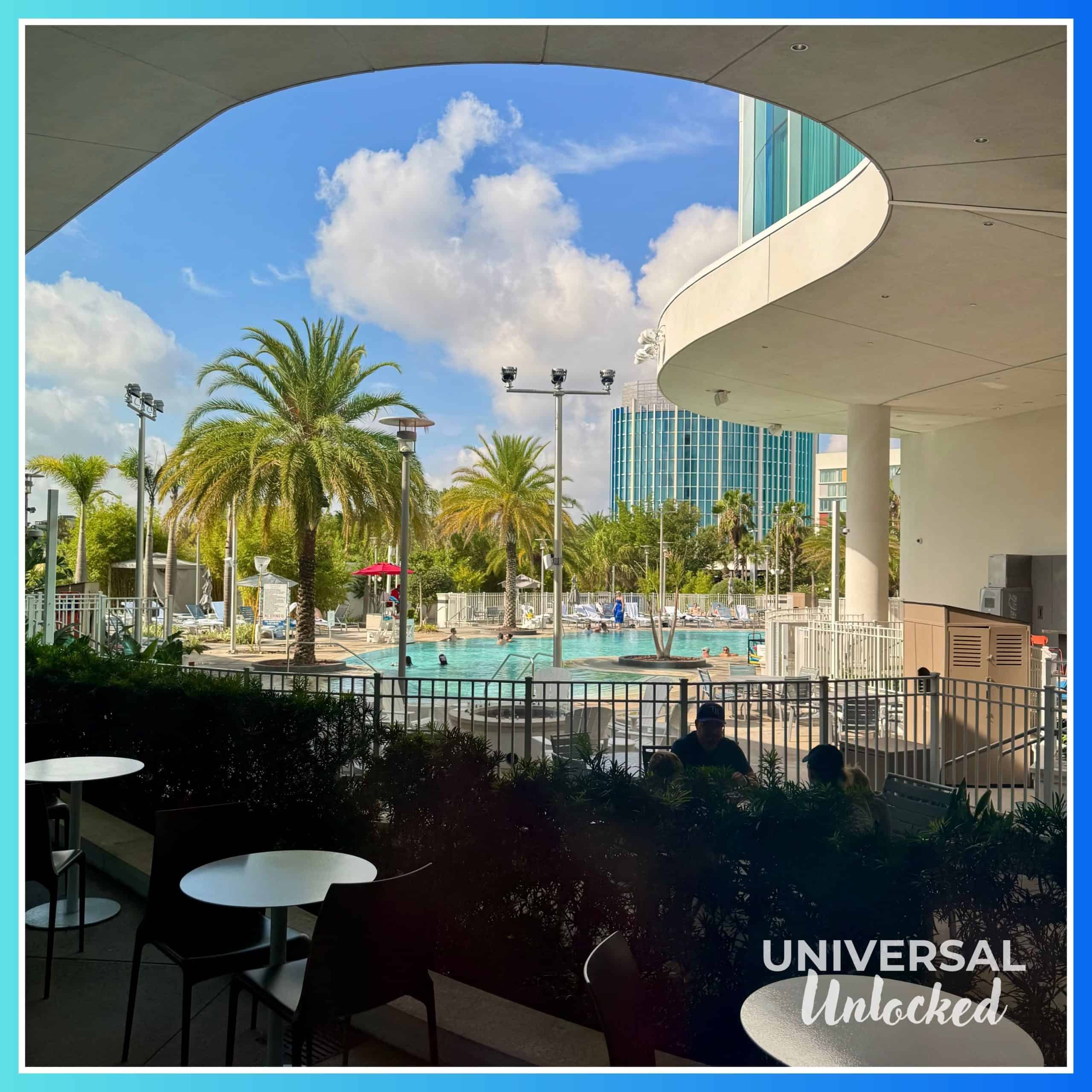 Pool at Aventura Hotel