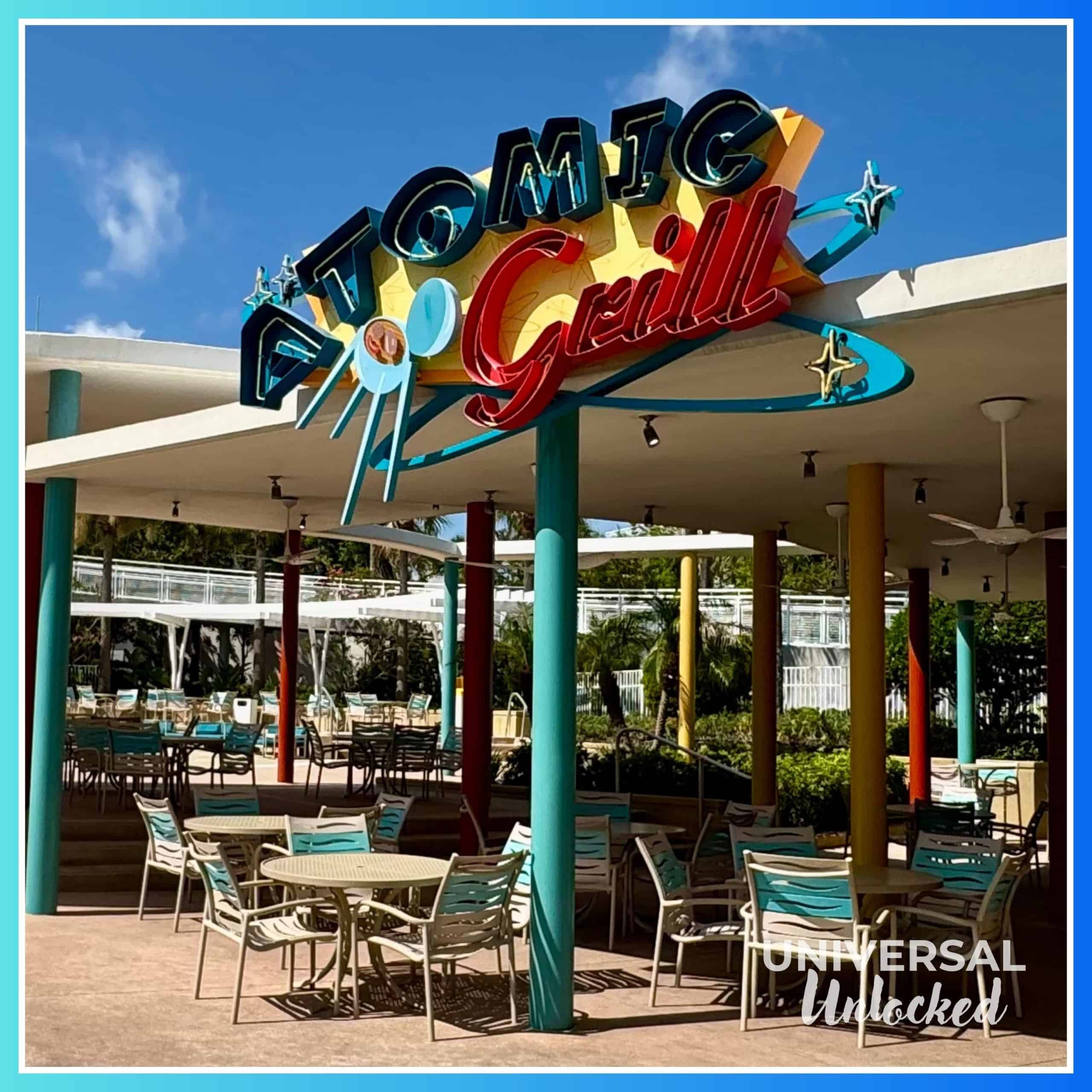 Atomic Tonic Grill at Cabana Bay Beach Resort