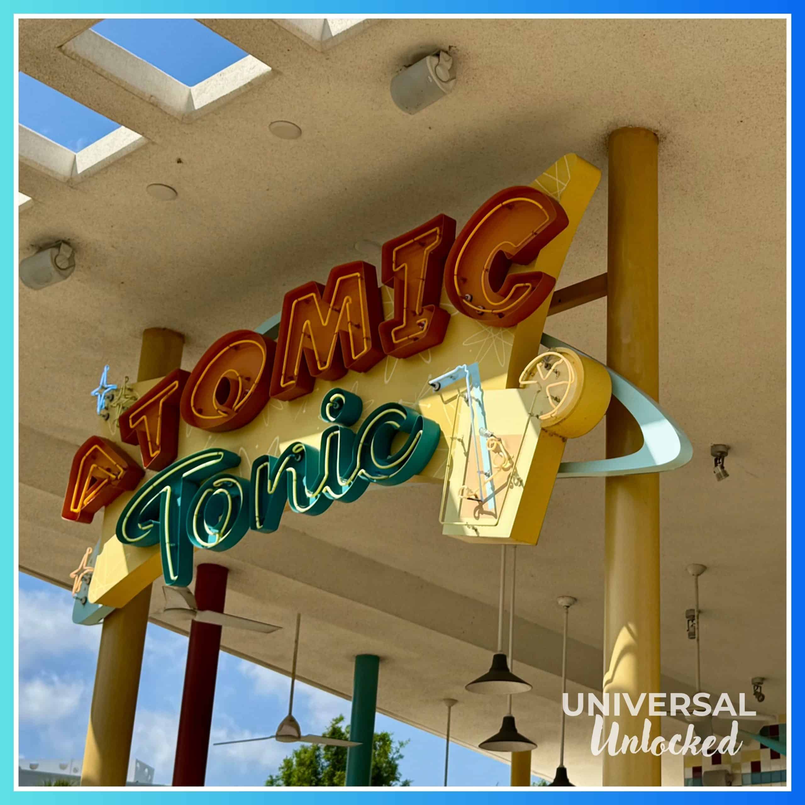 Atomic Tonic Bar at Cabana Bay Beach Resort