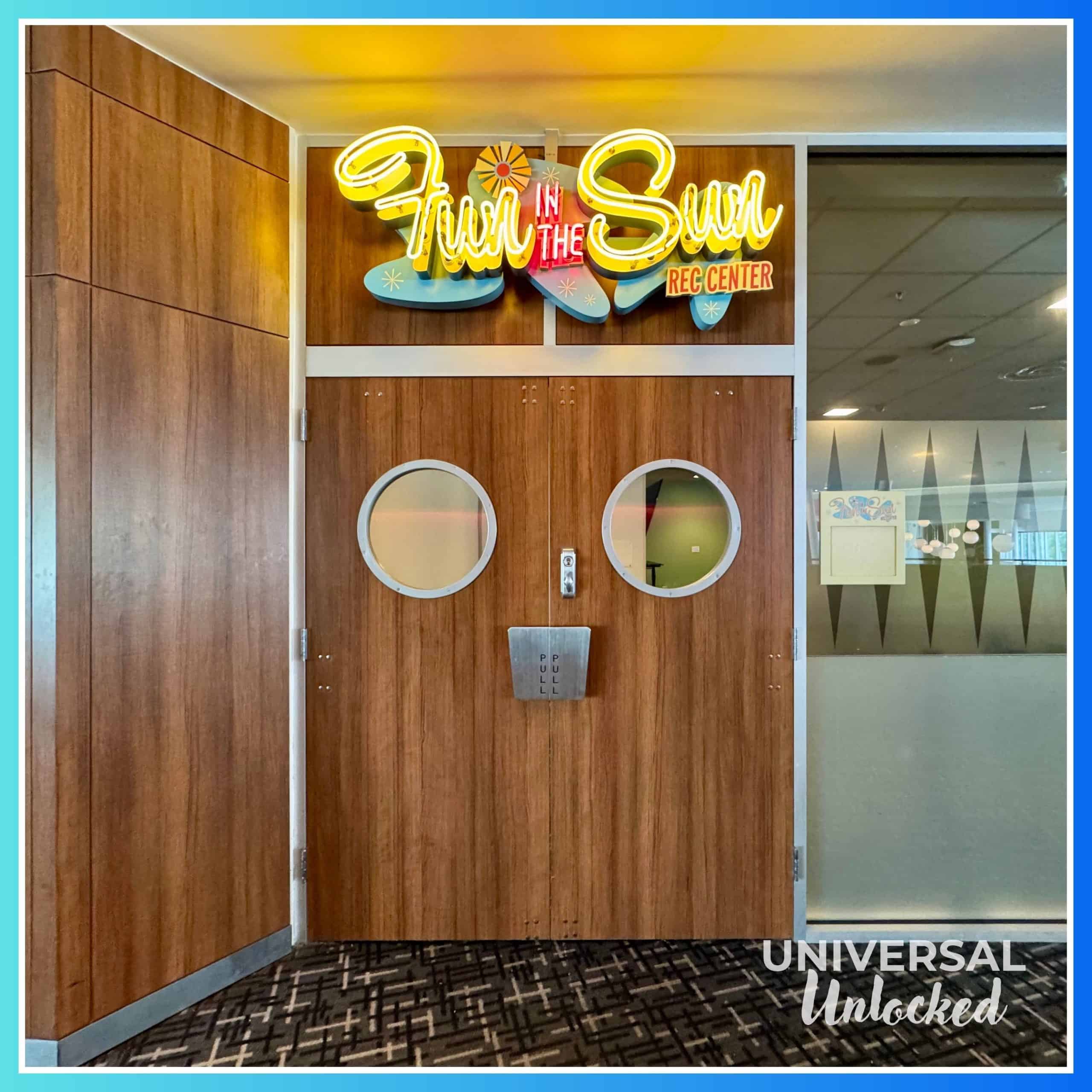 Event room at Cabana Bay Beach Resort
