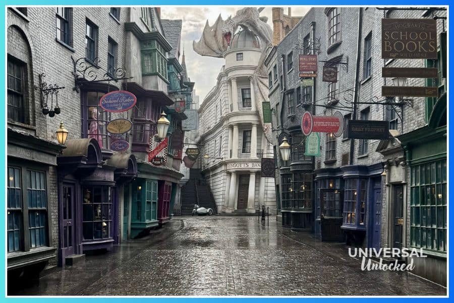 Diagon Alley at the Wizarding World of Harry Potter