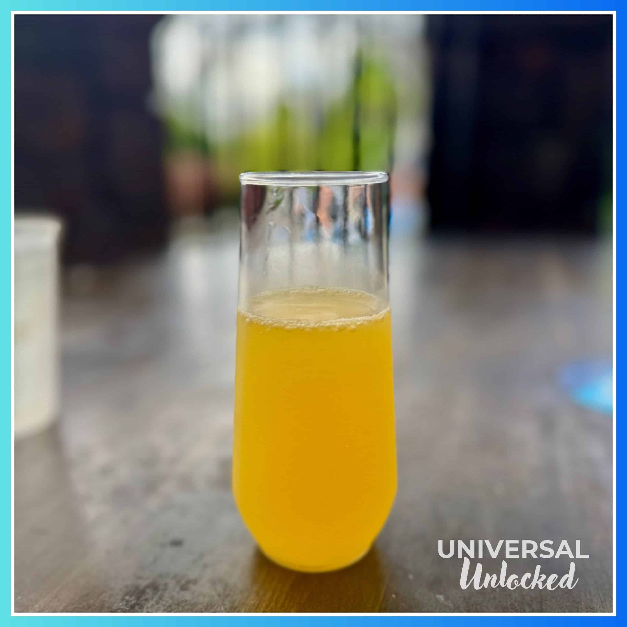 Breakfast mimosa from the Hog's Head™ in The Wizarding World of Harry Potter™ – Hogsmeade™