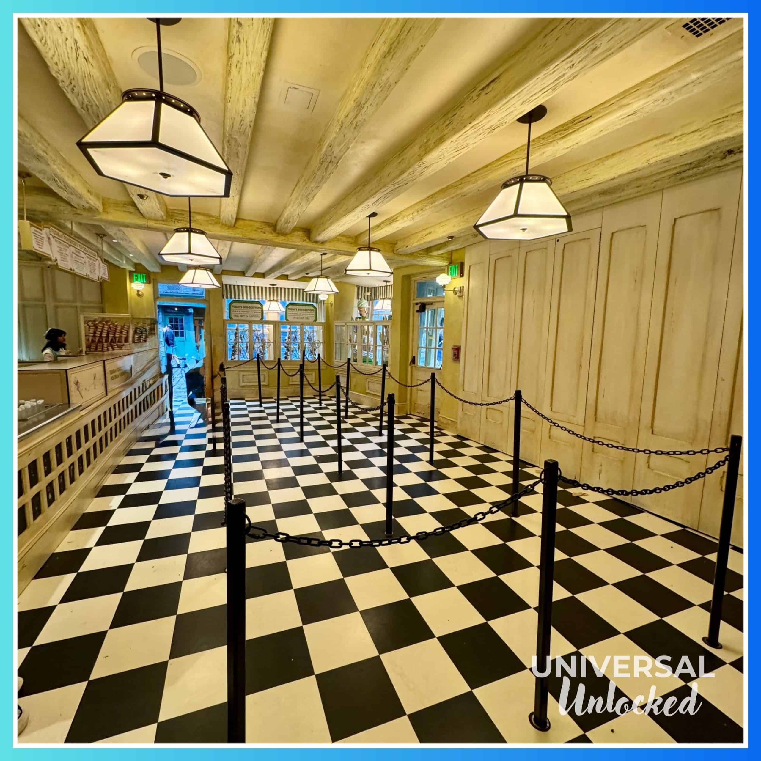 Inside Florean Fortescue's Ice Cream Parlour in the Wizarding World of Harry Potter™ - Diagon Alley™ at Universal Studios Florida