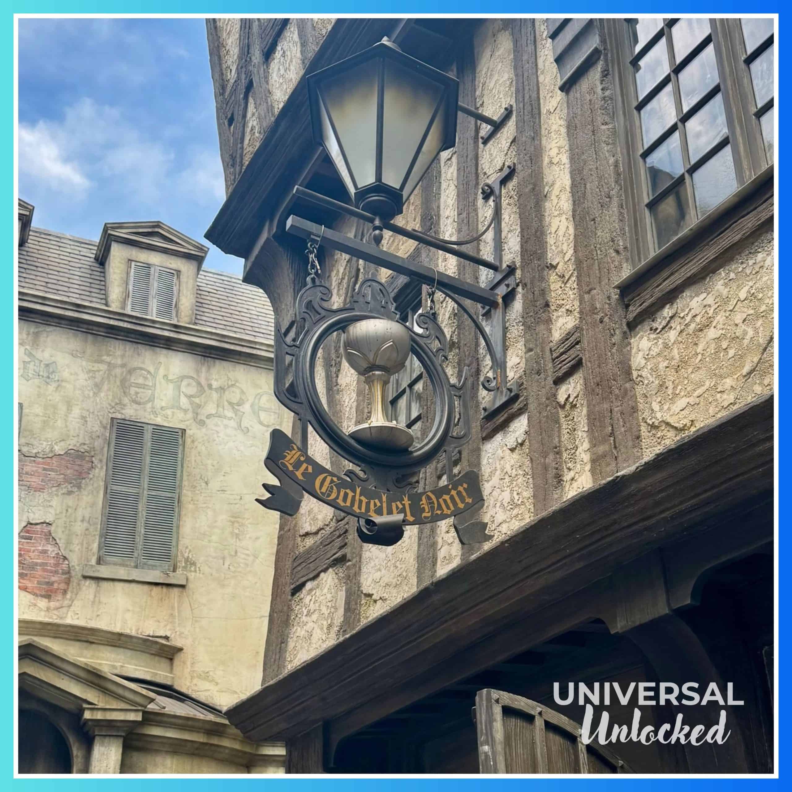 Le Gobelet Noir™ in the Wizarding World of Harry Potter - Ministry of Magic at EPIC Universe