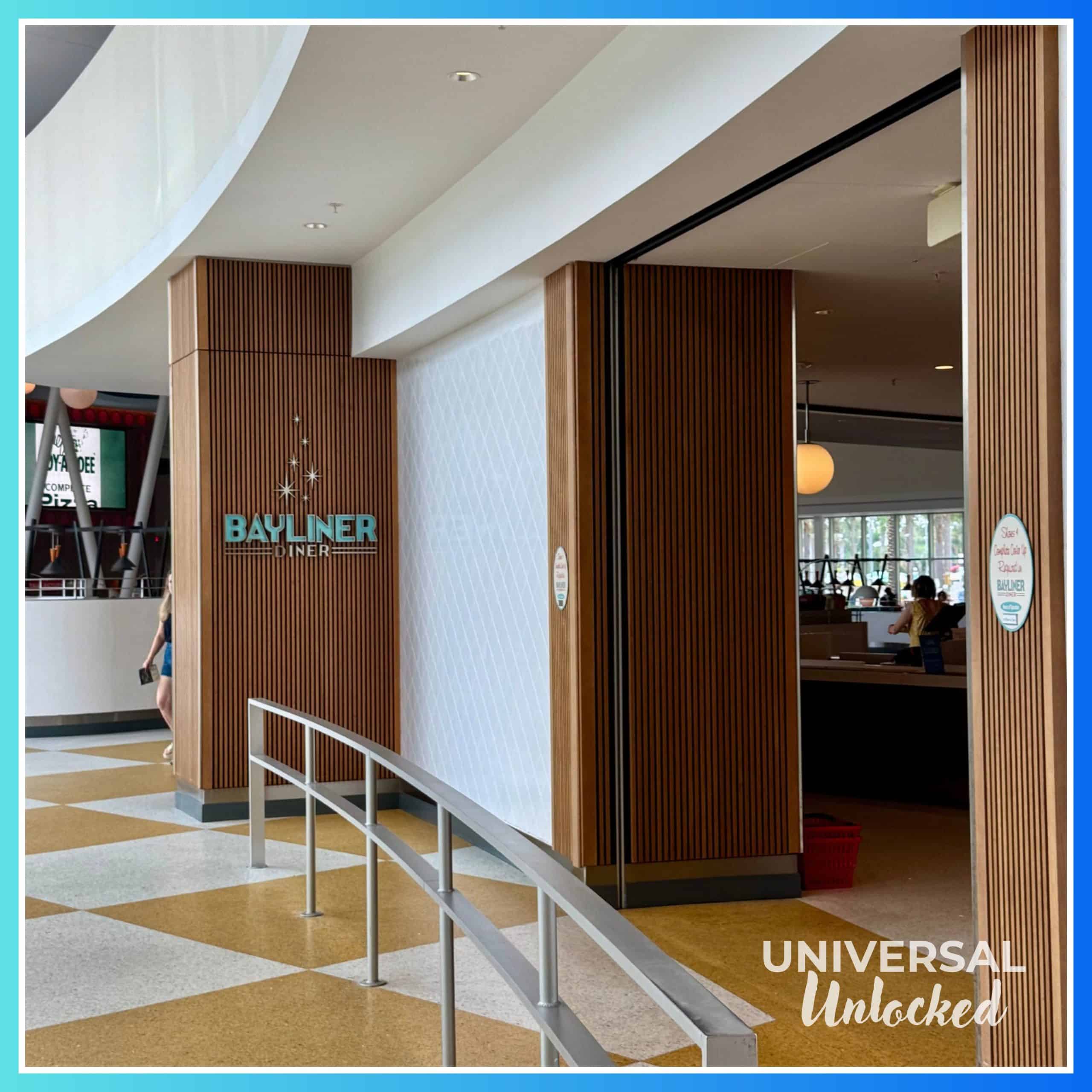 Bayliner Diner at Cabana Bay Beach Resort