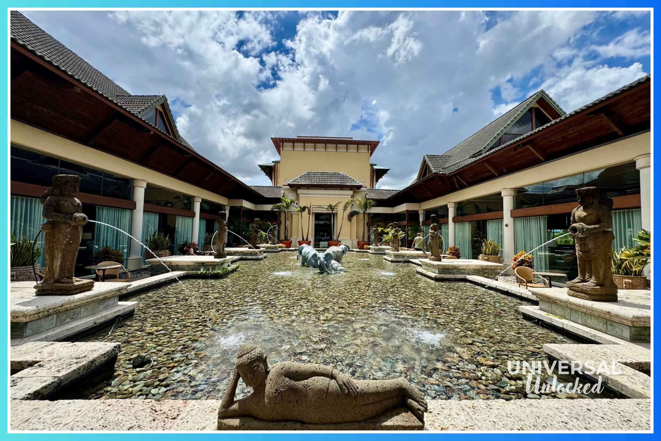 The Orchid Courtyard at Royal Pacific Resort