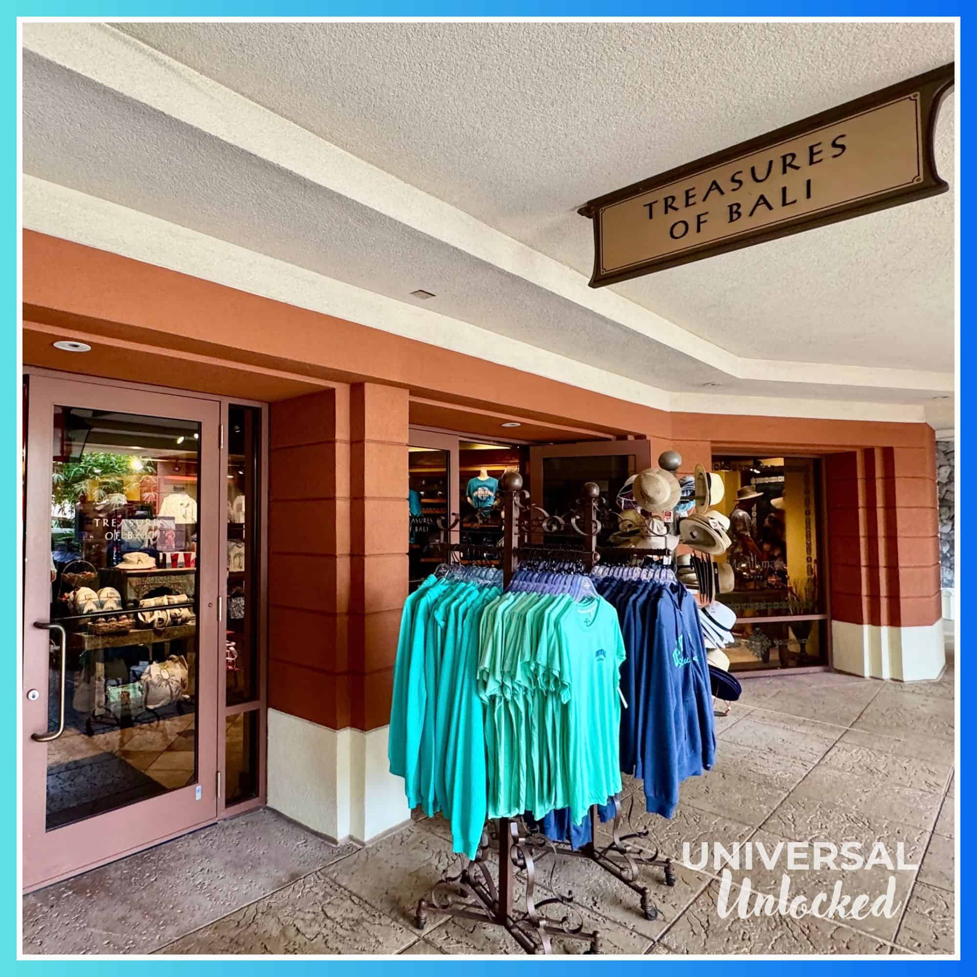 Treasures of Bali shop at Royal Pacific Resort